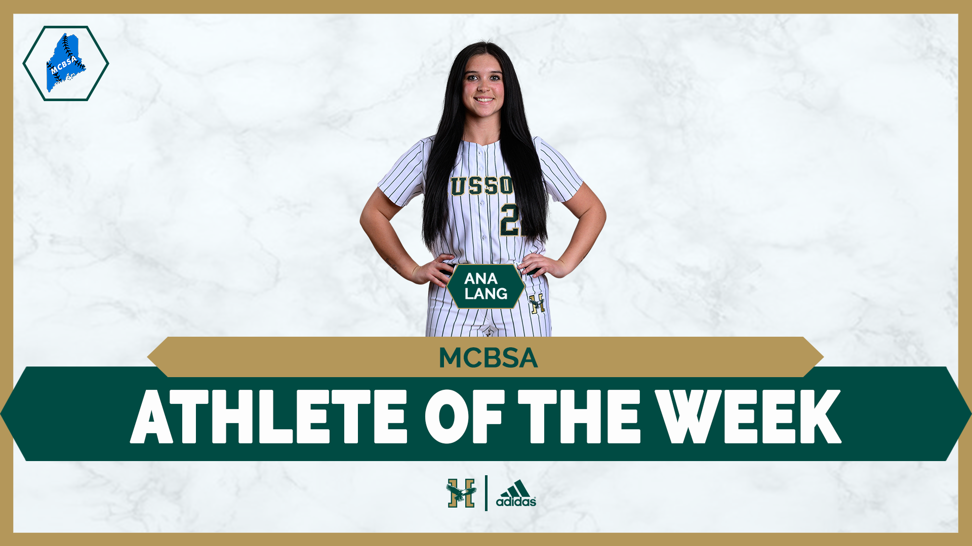 Ana Lang Weekly Award Graphic