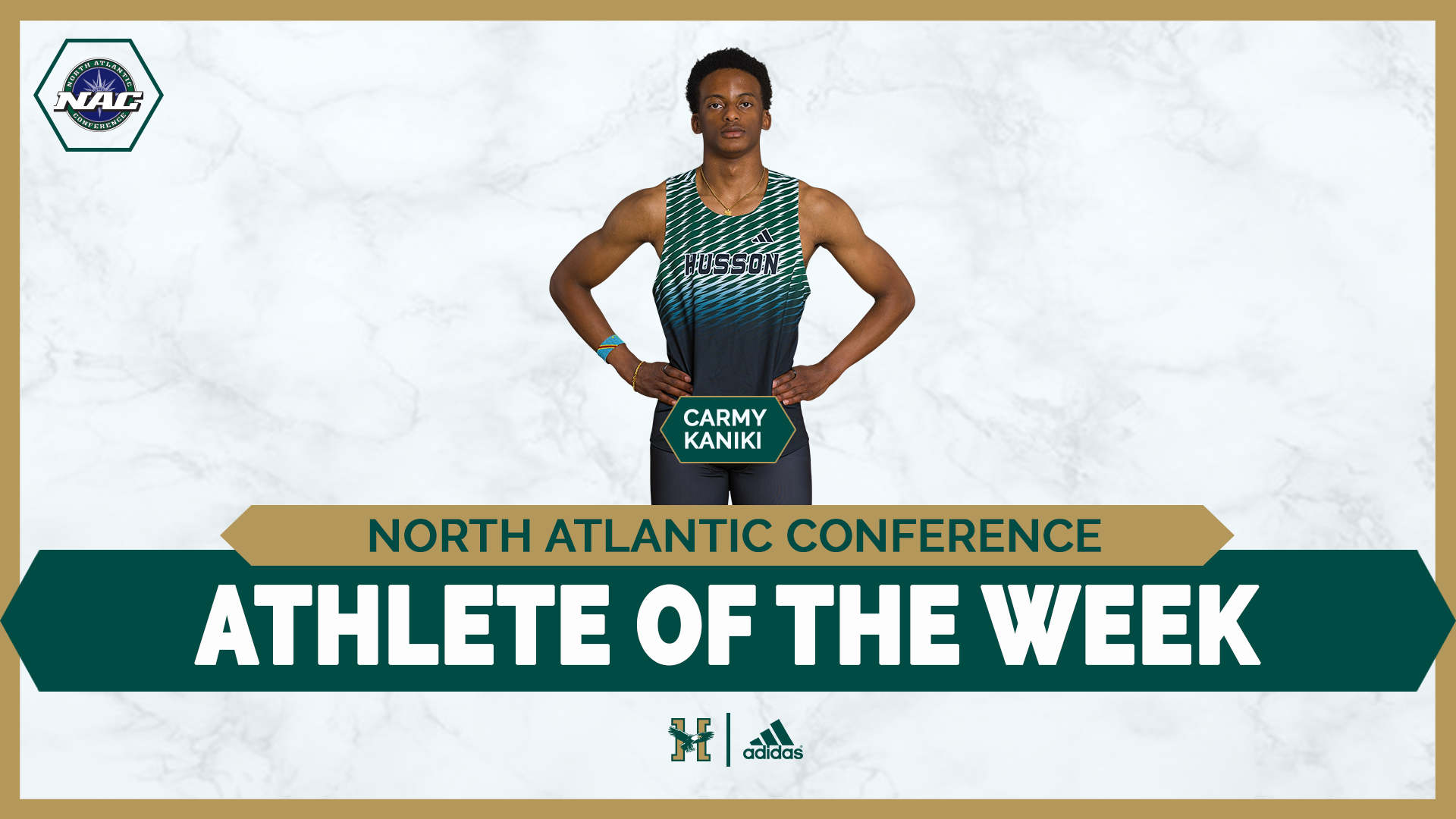 Carmy Kaniki Weekly Award Graphic