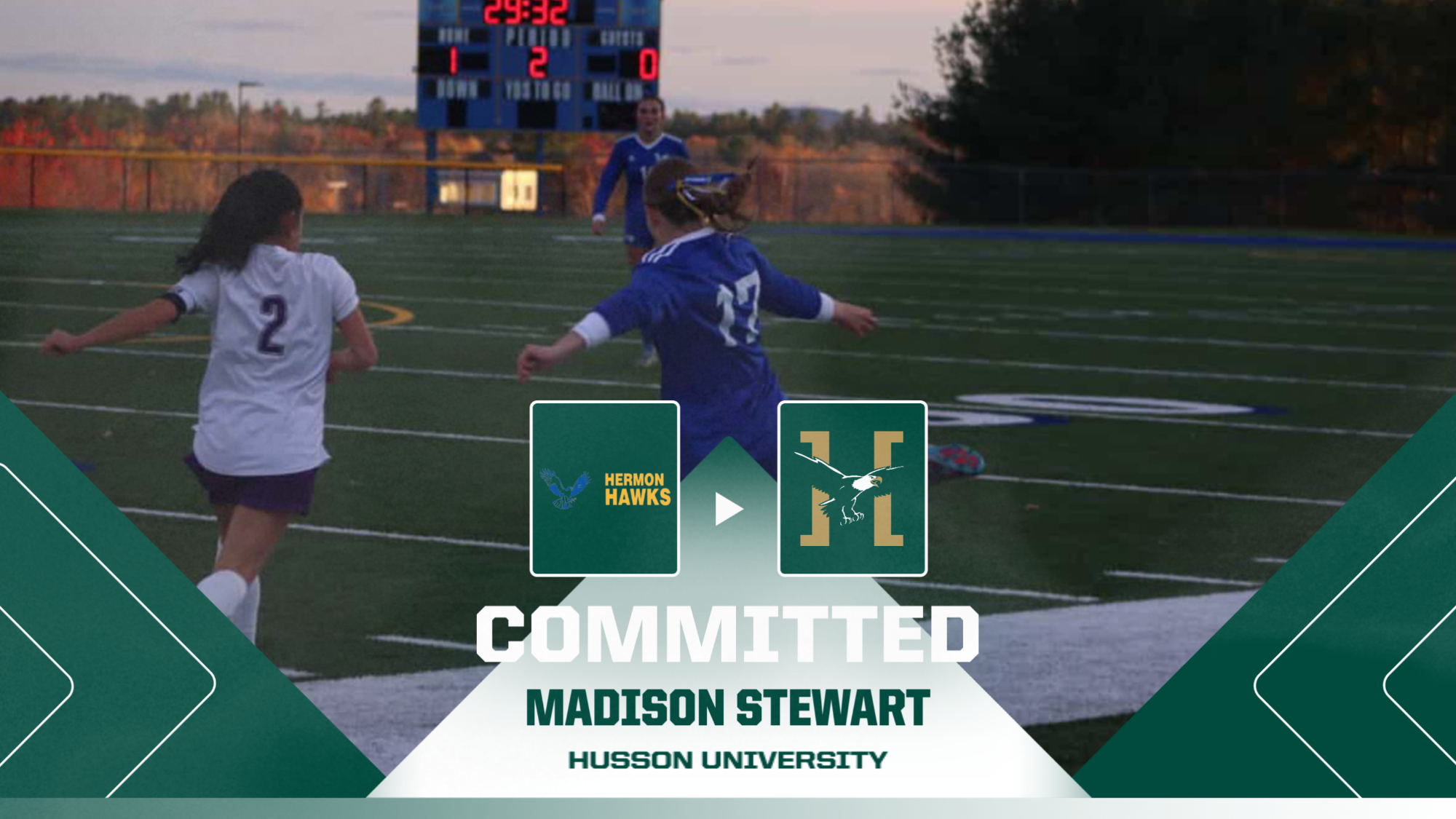 Madison Stewart Commitment Graphic