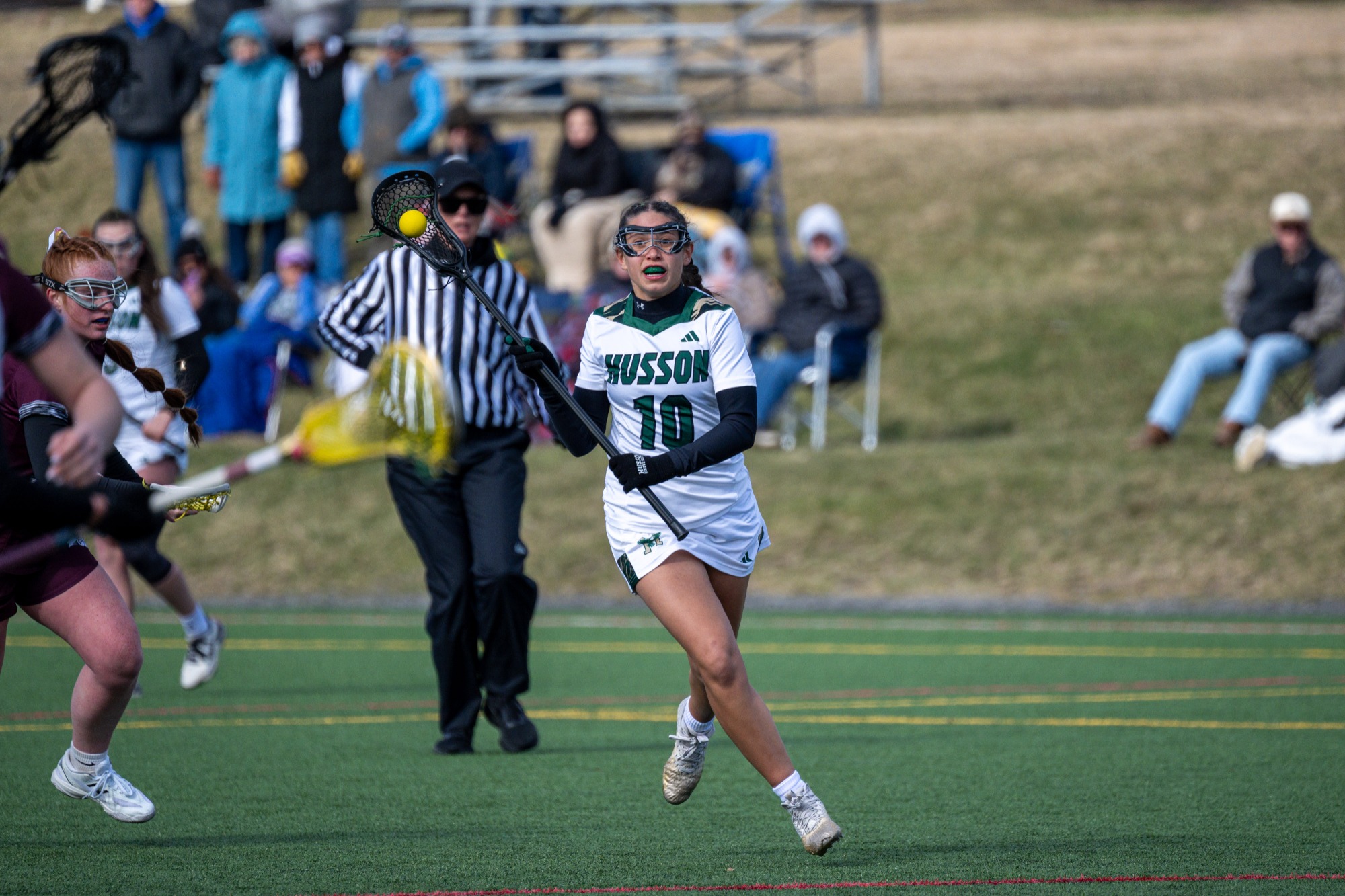 Husson WLAX vs UMF Husson University Bangor, Maine April 11, 2026 Photo: Eric Ogden