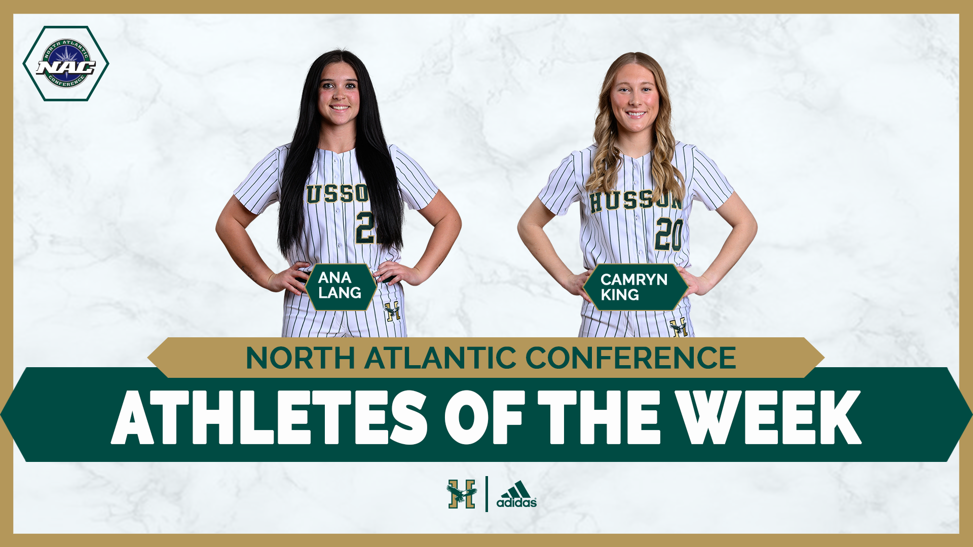 Ana Lang and Camryn King Weekly Award Graphic