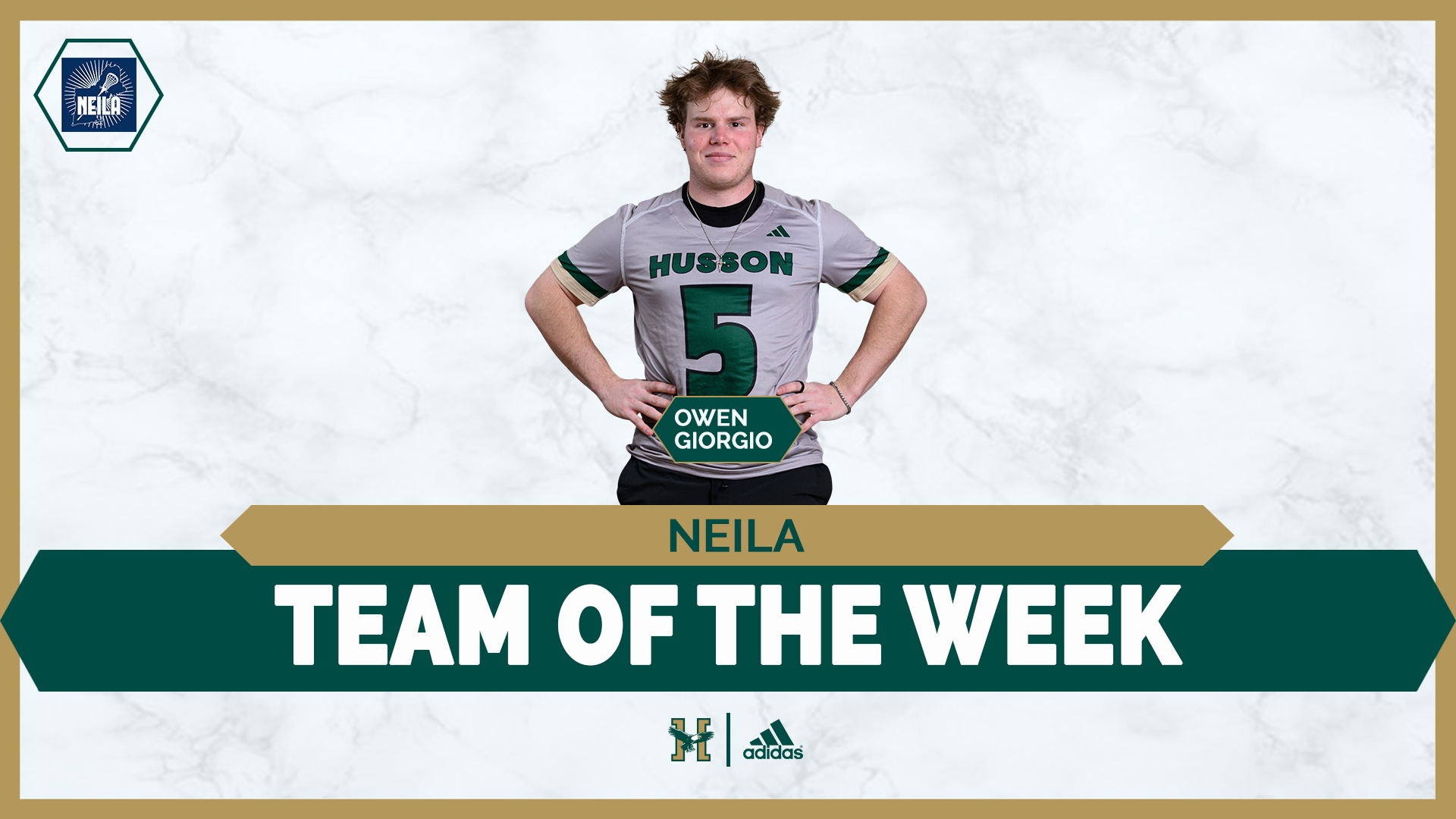 Owen Giorgio Weekly Award Graphic