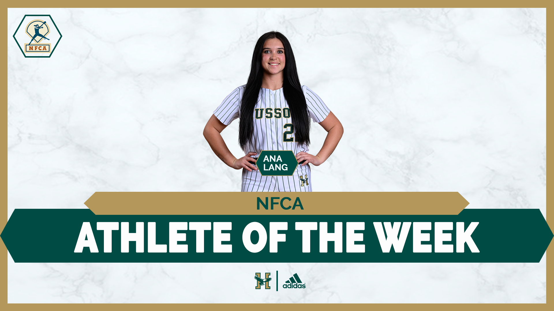Ana Lang Weekly Award Graphic