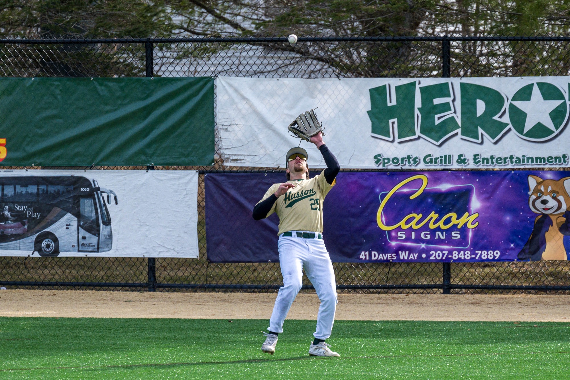 Husson Baseball vs Lesley Husson University Bangor, Maine April 04, 2026 Photo: Eric Ogden