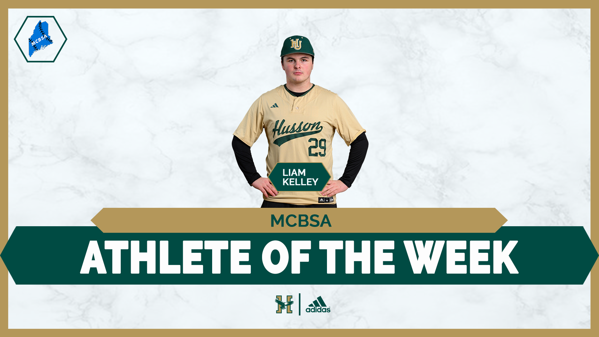 Liam Kelley Weekly Award Graphic