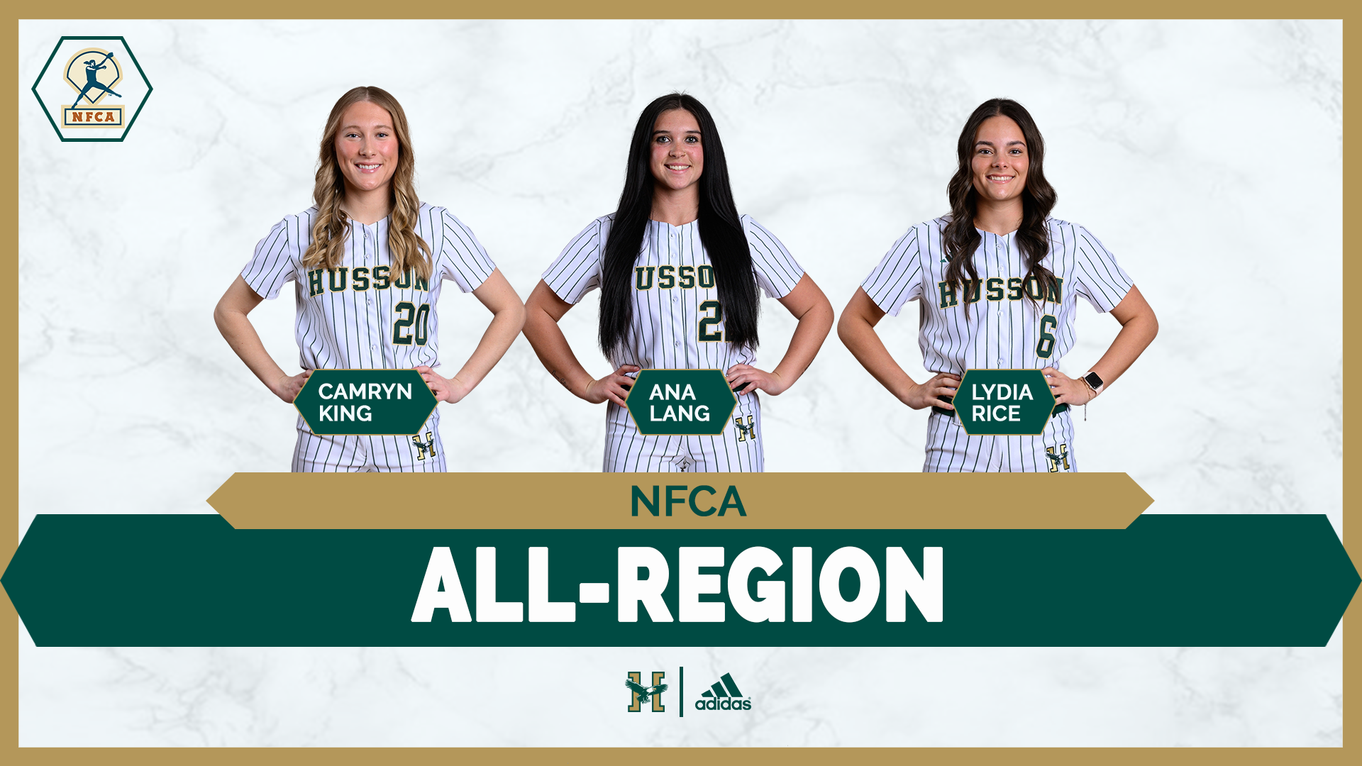Softball All-Region Graphic