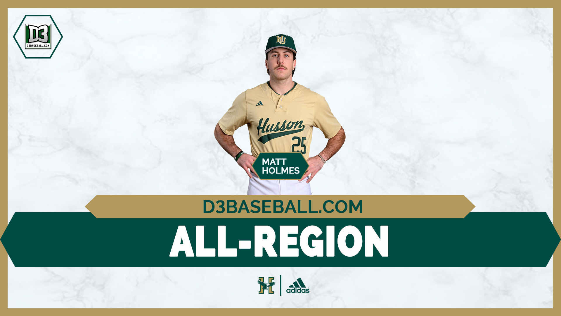 Baseball D3baseball.com All-Region Graphic