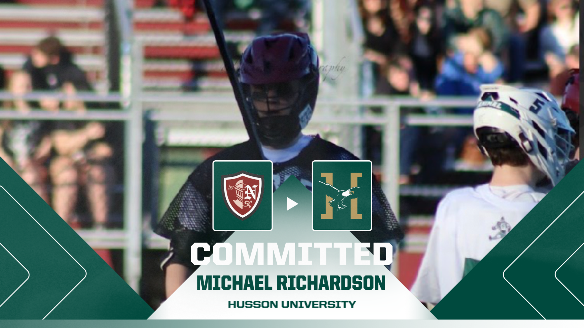 Michael Richardson Commitment Graphic