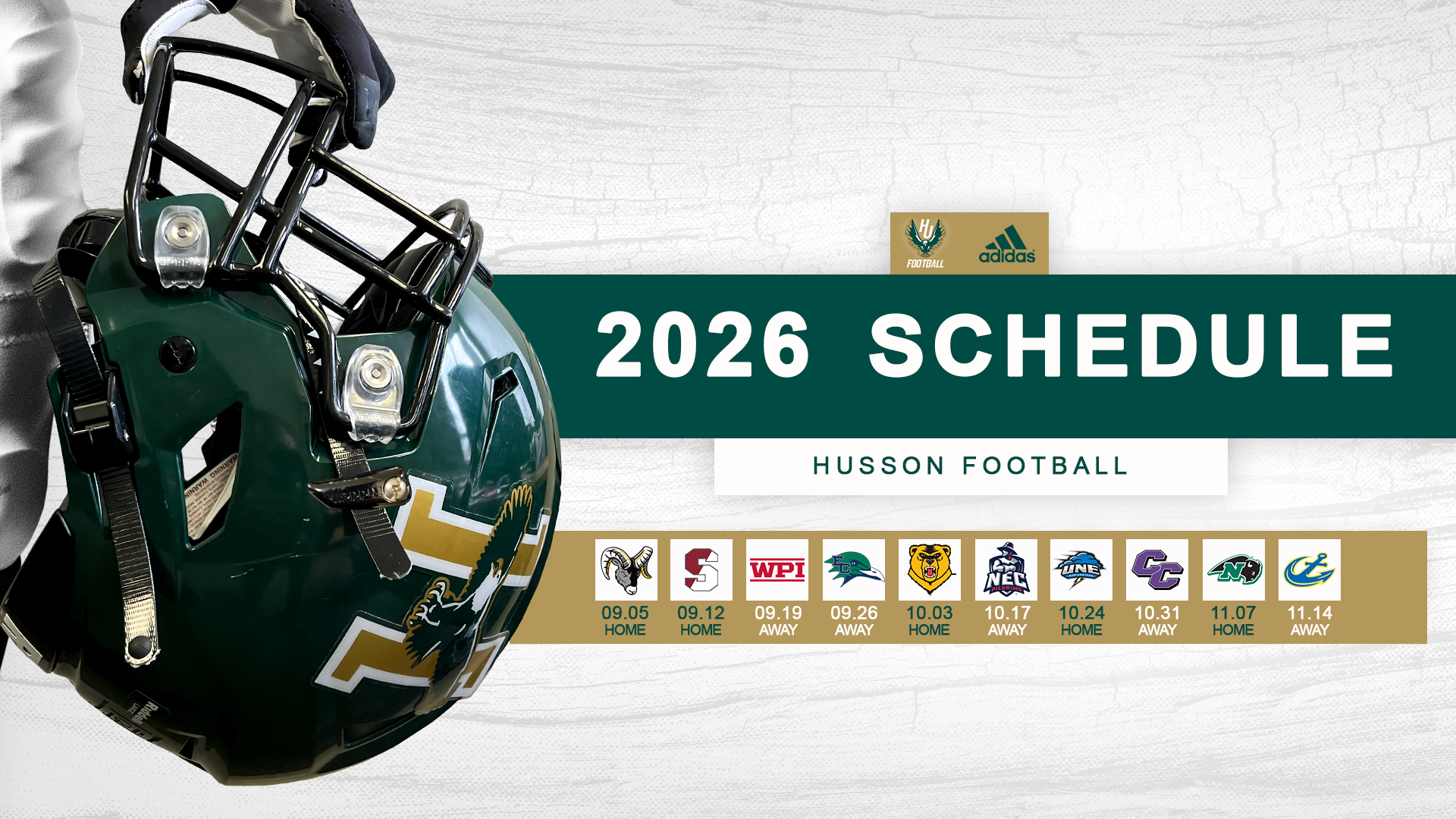 2026 Football Schedule Release Graphic