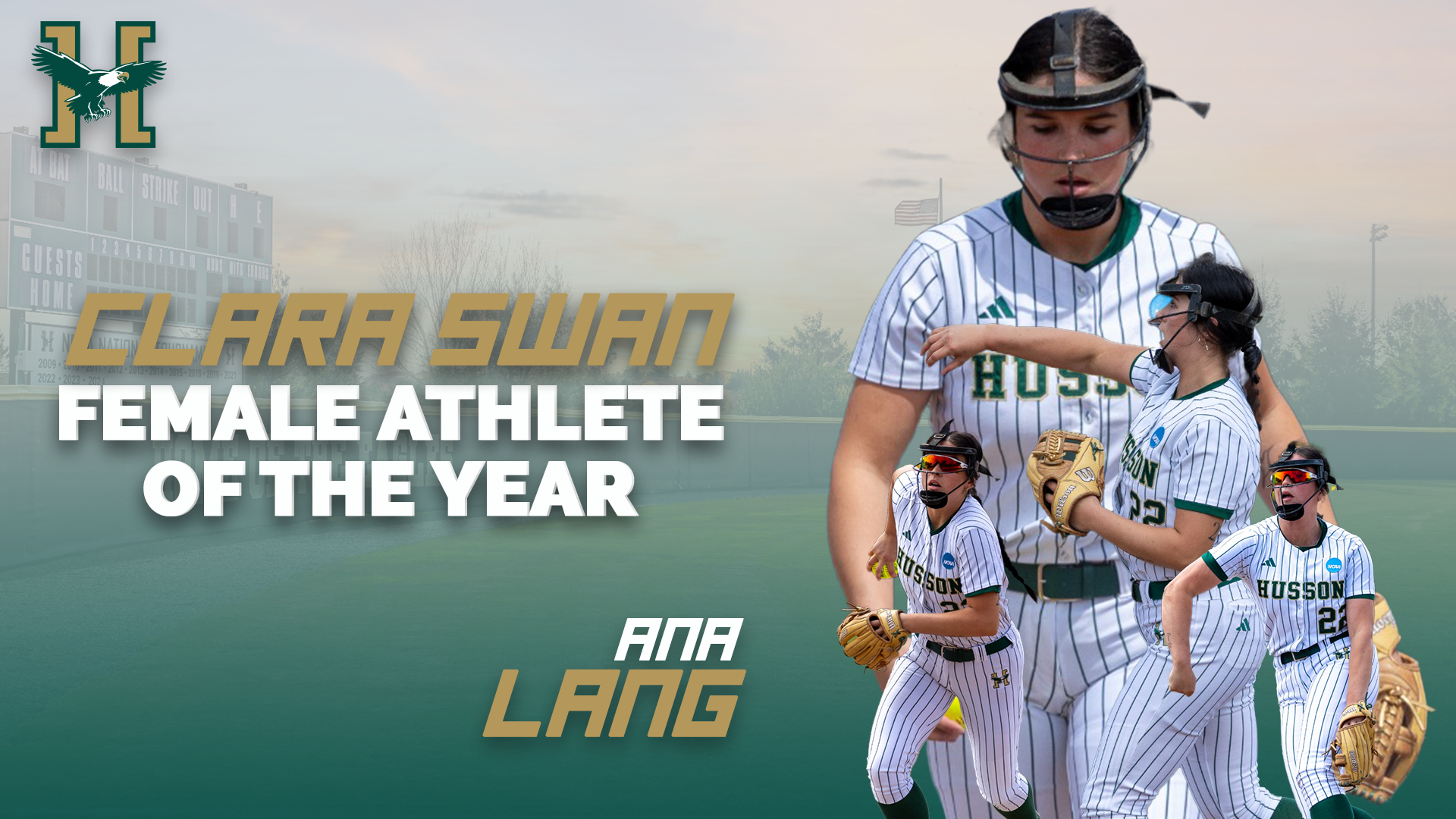 Ana Lang Clara Swan Female Athlete of the Year Graphic
