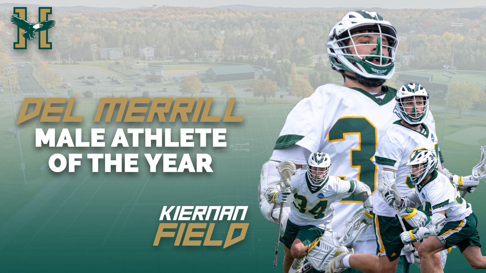 Kiernan Field Del Merrill Male Athlete of the Year Graphic