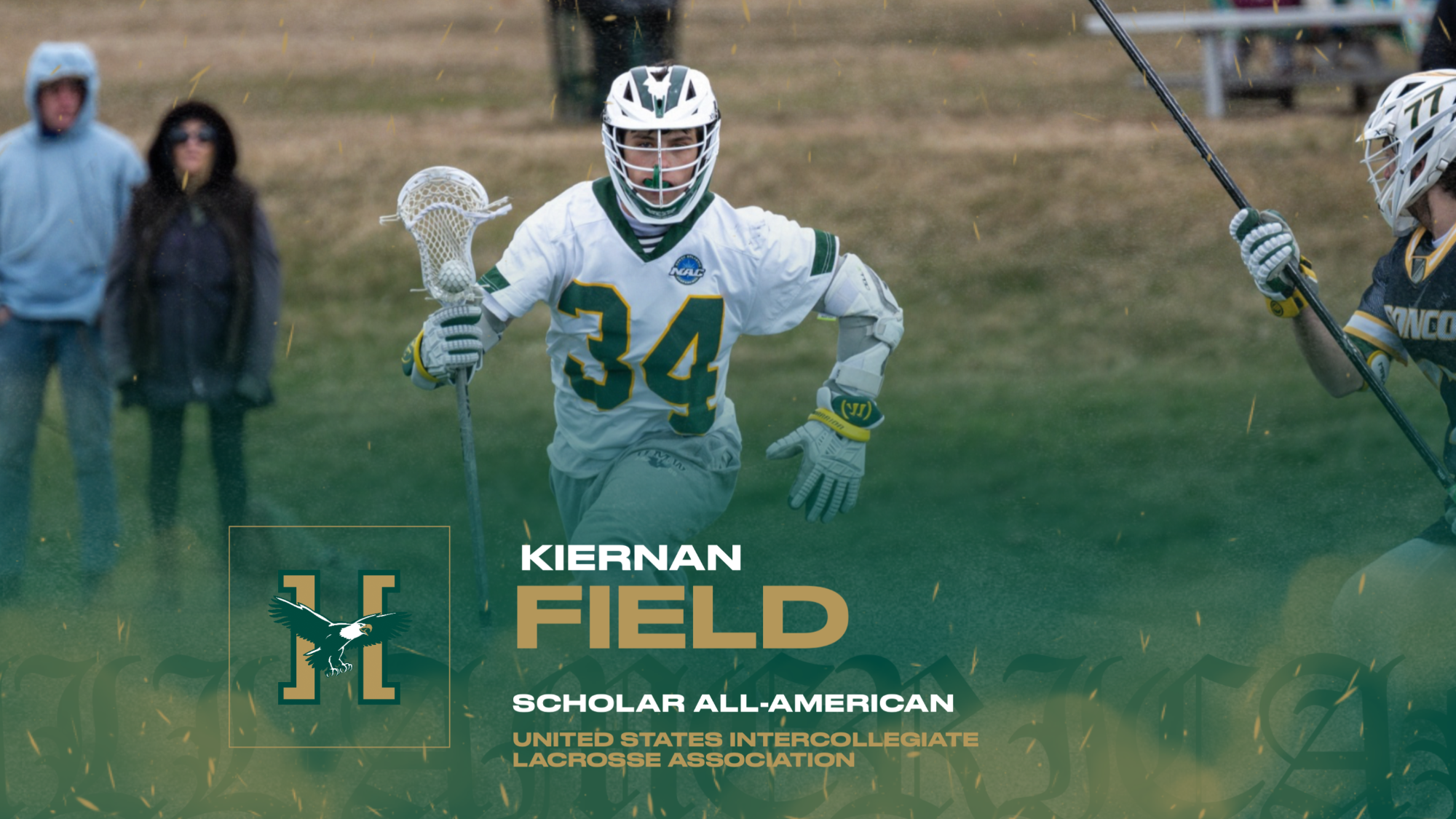 Kiernan Field USILA Scholar All-American Graphic