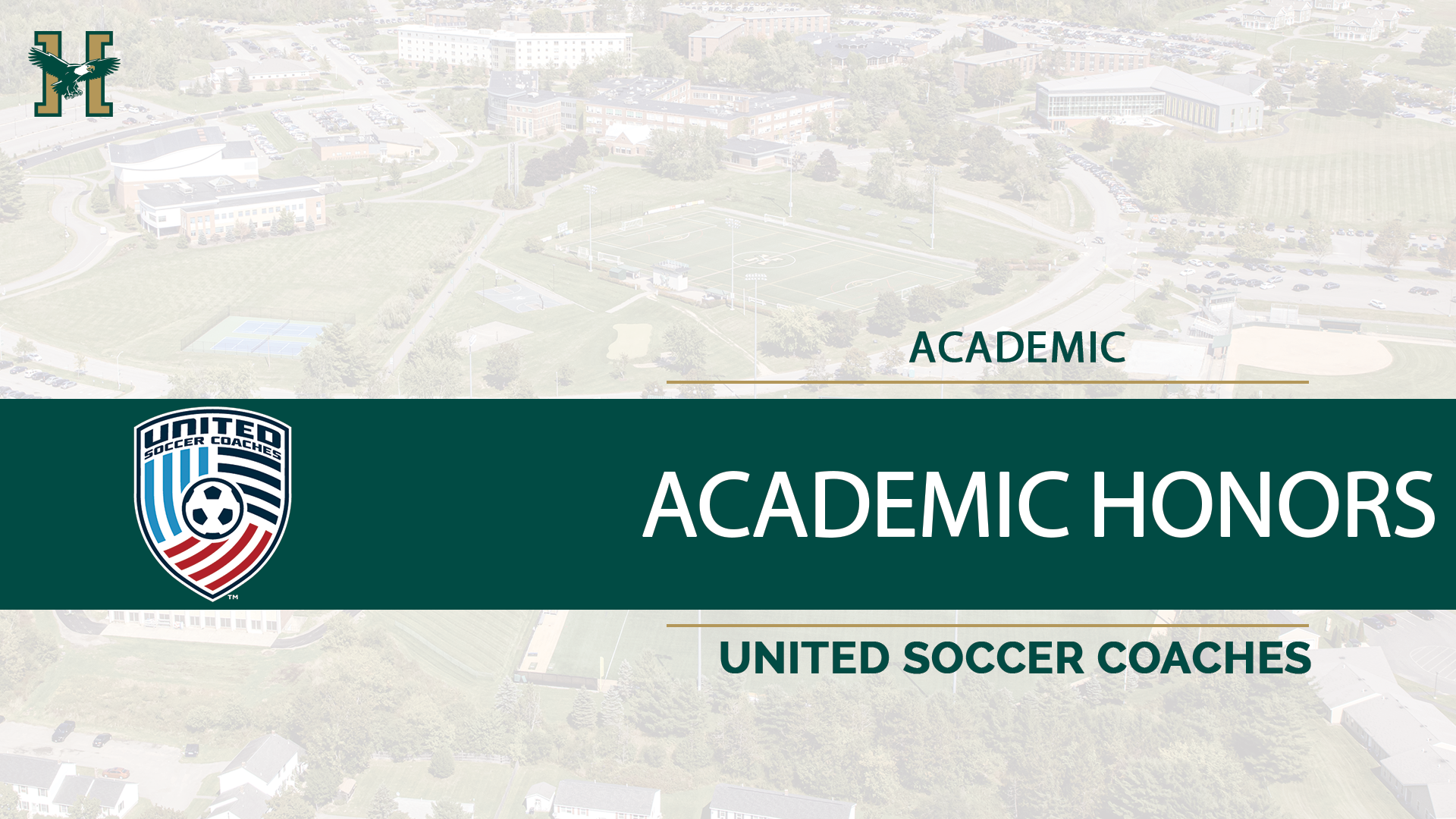 Men's and Women's Soccer USC Team Academic Award Graphic