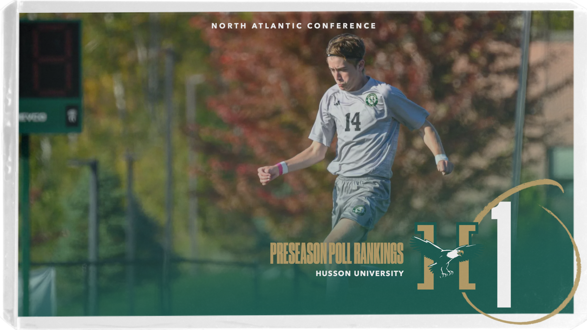 Men's Soccer Preseason Poll Graphic