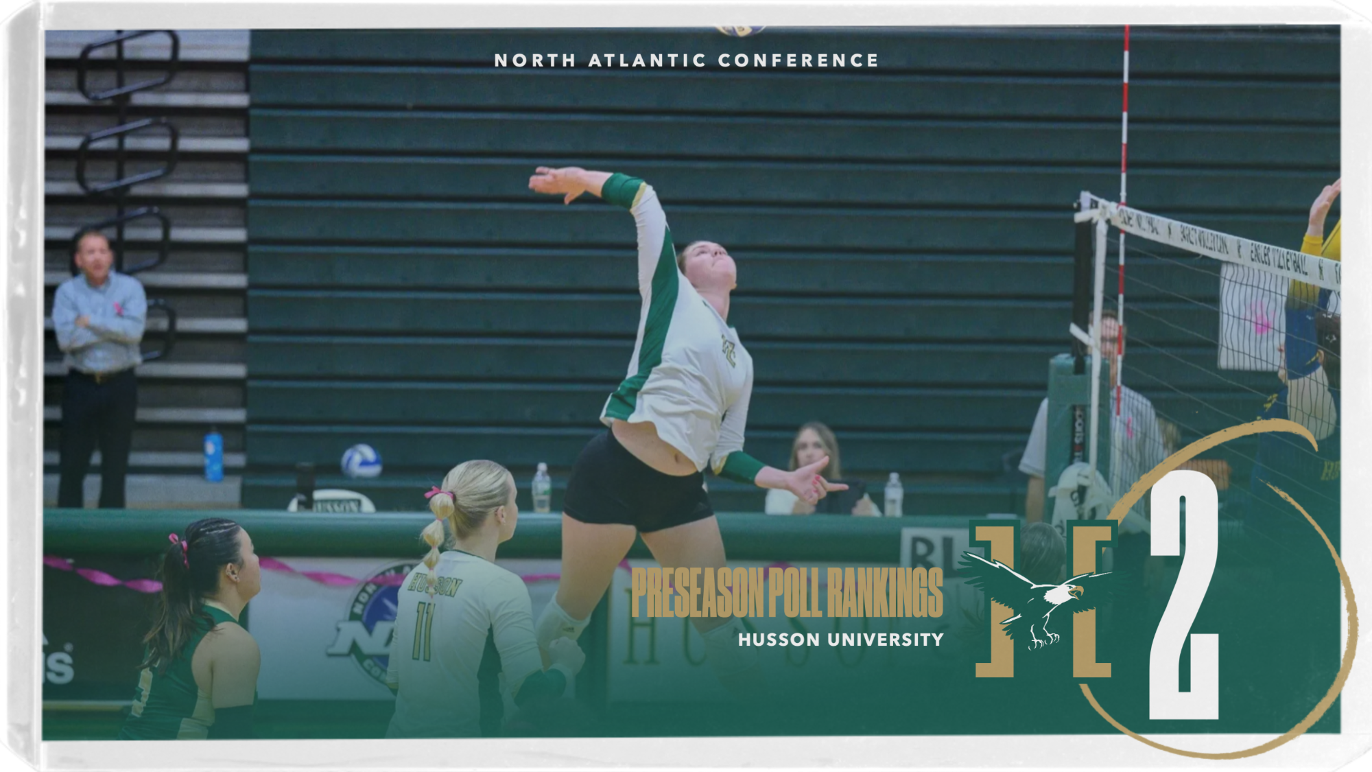 Women's Volleyball Preseason Poll Graphic