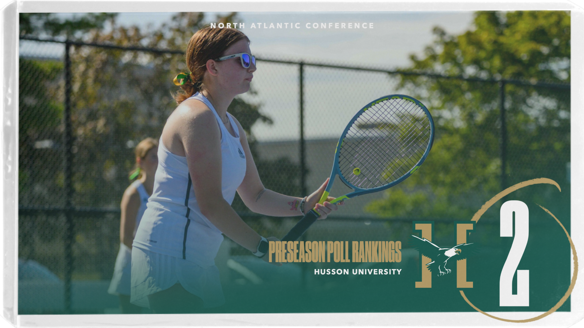 Women's Tennis Preseason Poll Graphic