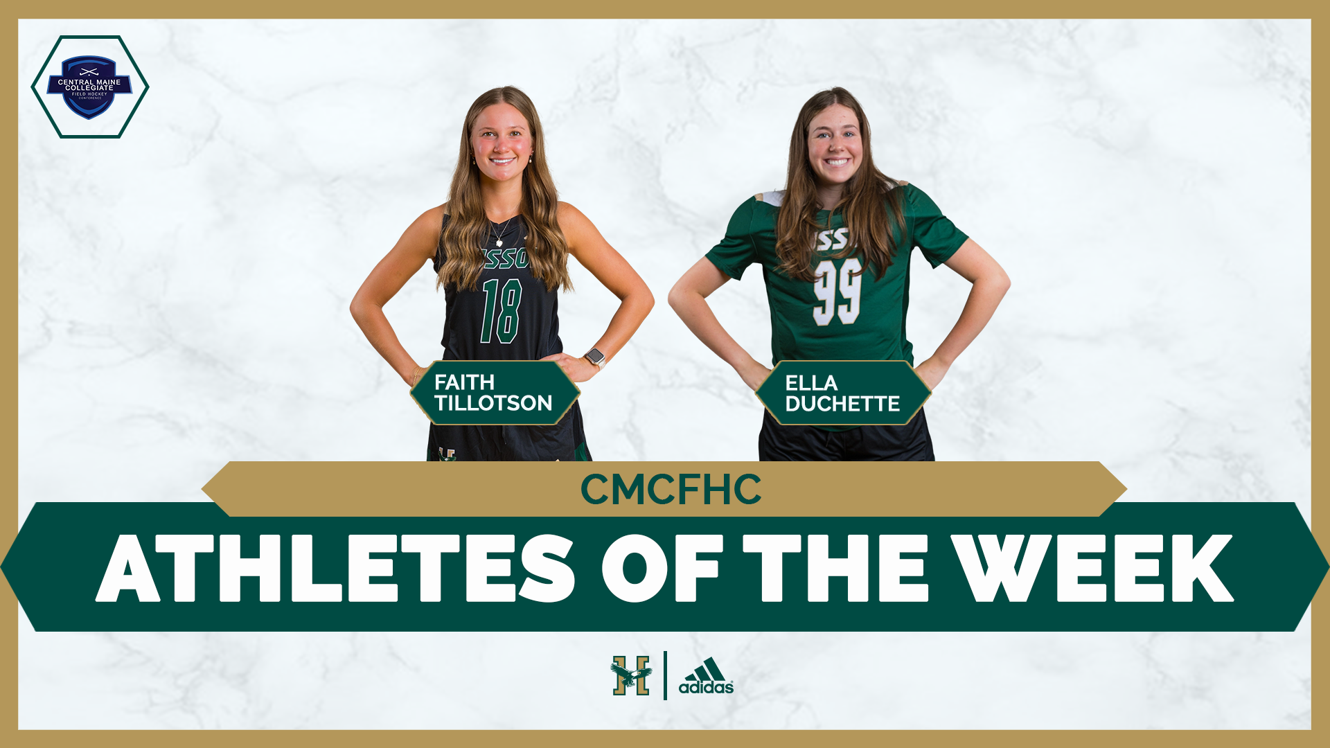 Faith Tillotson and Ella Duchette Weekly Award Graphic