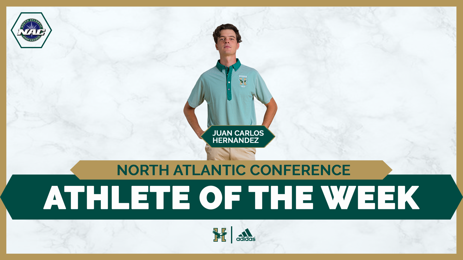 Juan Carlos Hernandez Weekly Award Graphic