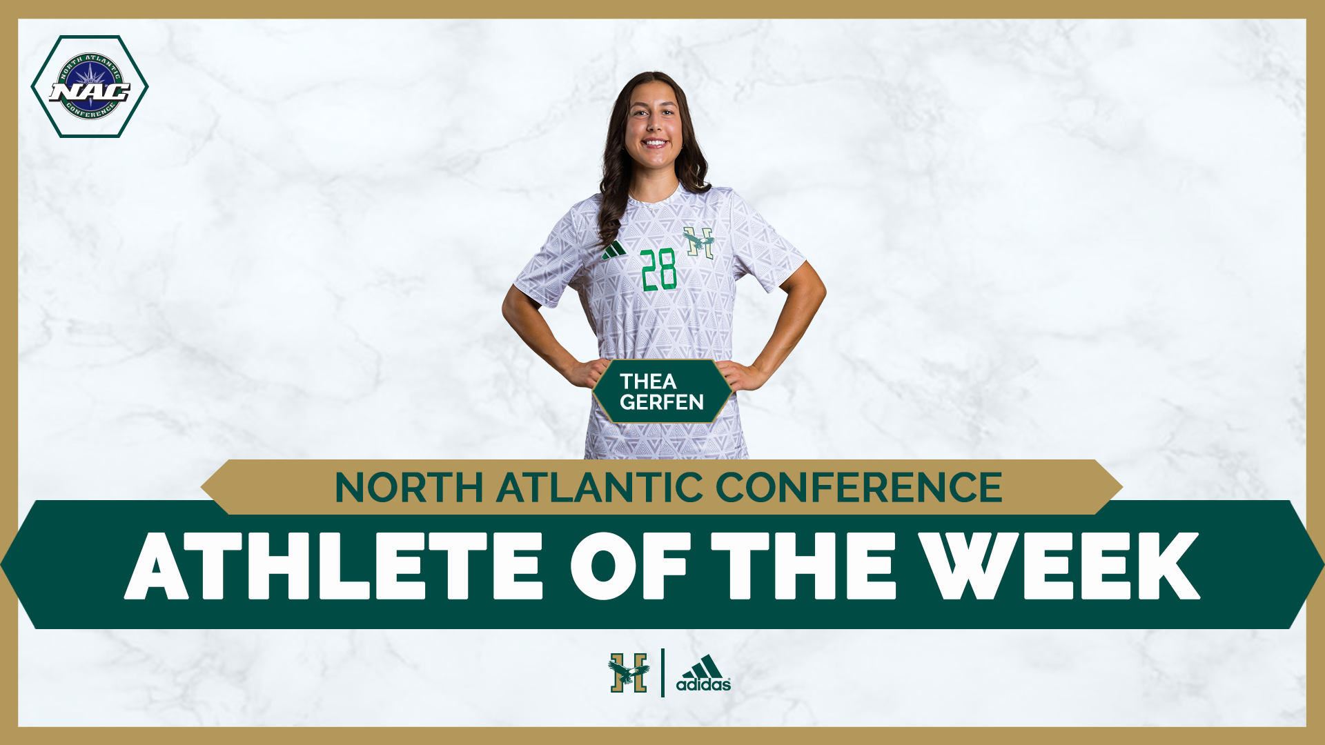 Thea Gerfen Weekly Award Graphic