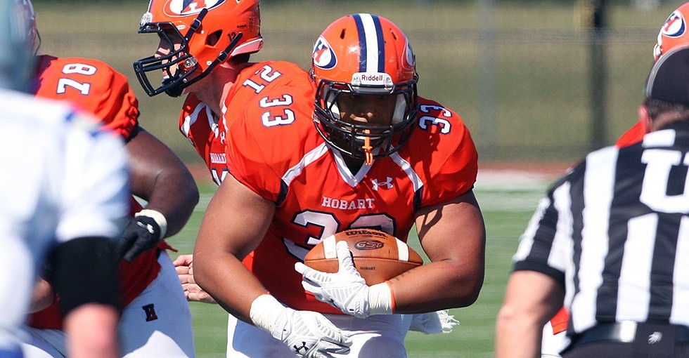 Dominique Ellis 2014 Hobart Football Hobart and William Smith