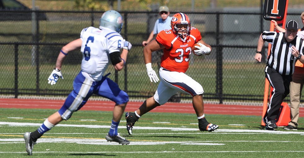 Dominique Ellis 2014 Hobart Football Hobart and William Smith