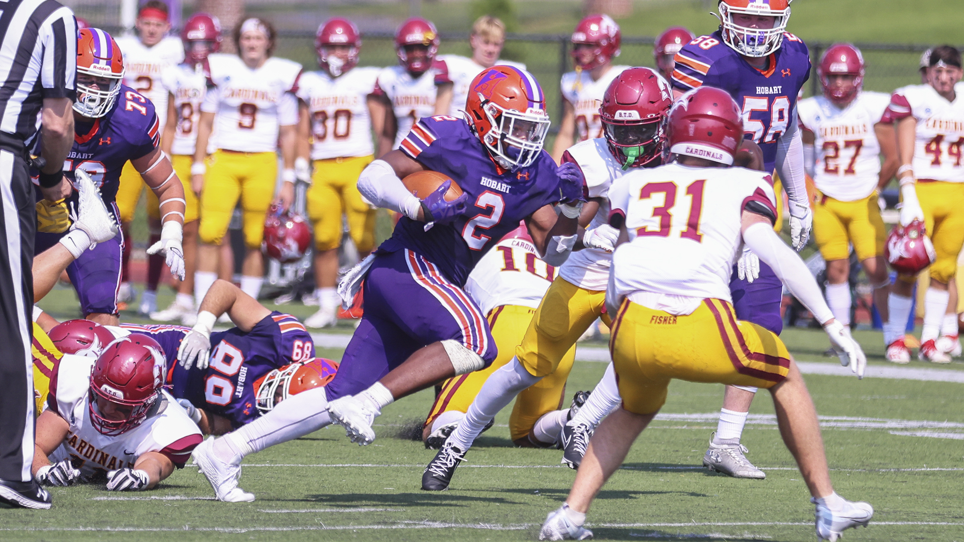 Tim Denham Jr. 2022 Hobart Football Hobart and William Smith