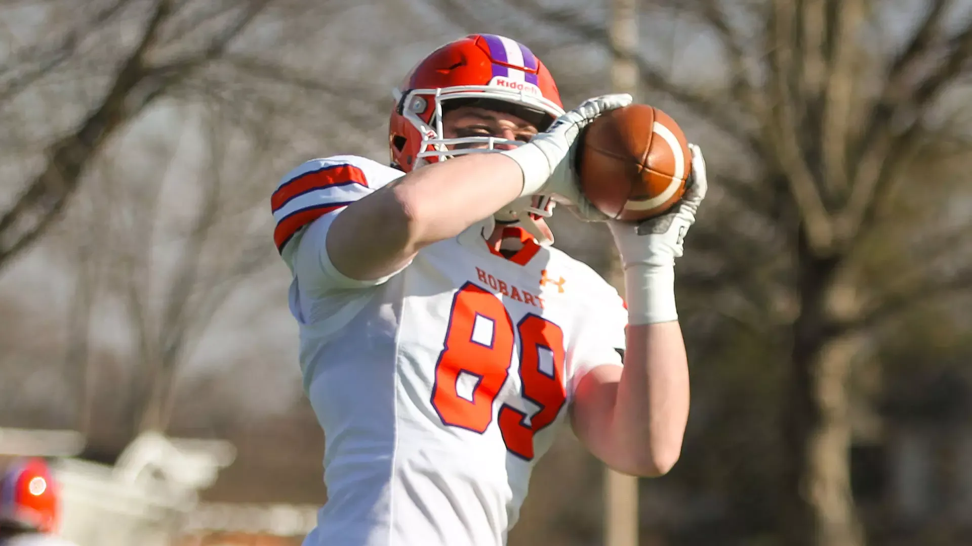 Timothy McKeever makes a catch at Susquehanna.