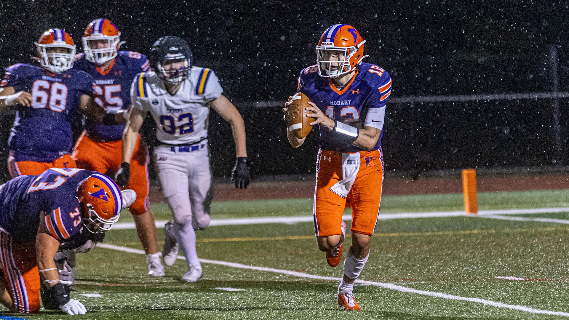 Hobart collects 3 Liberty League football awards Hobart and William