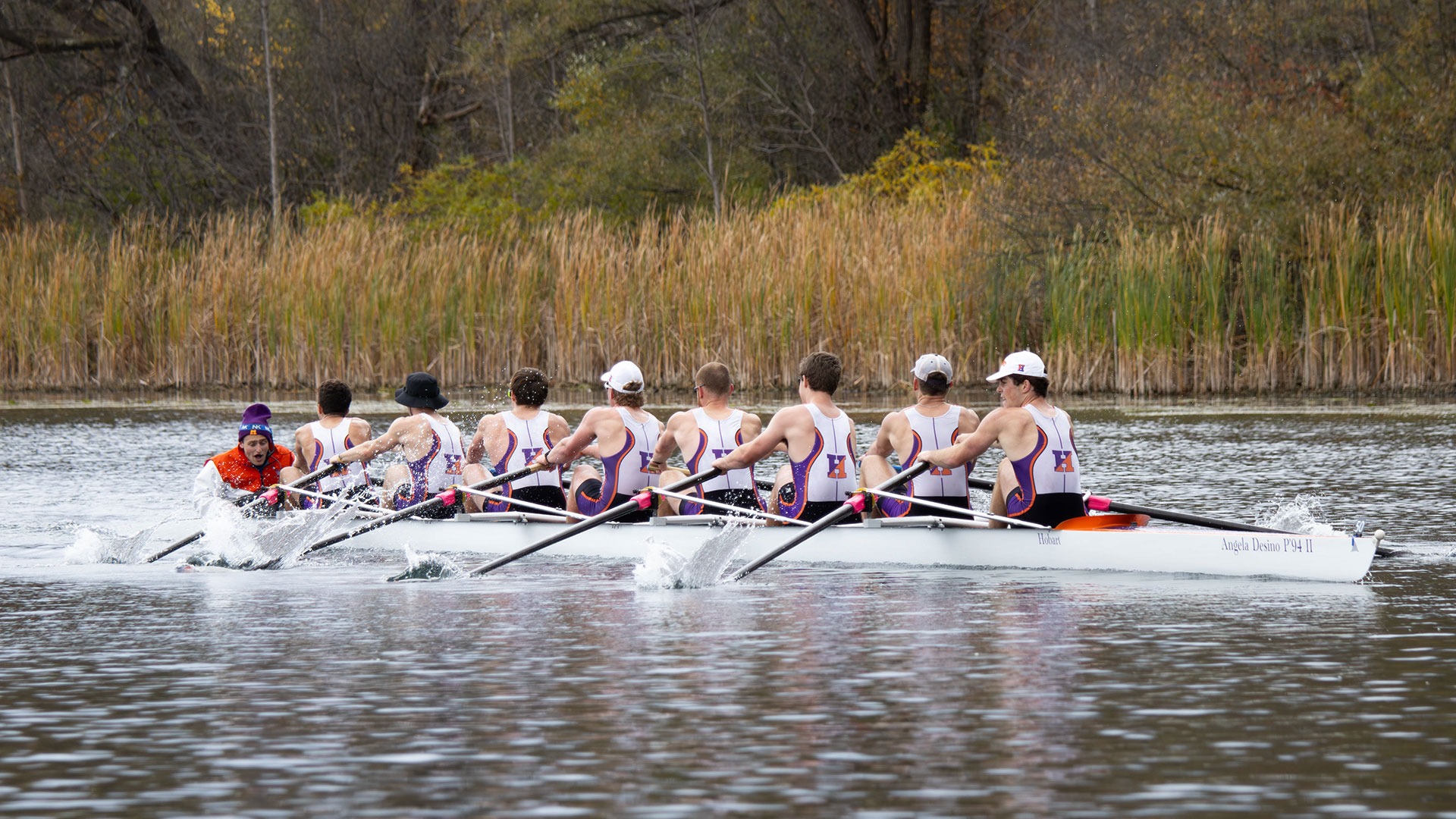 Hobart 8 A  at Challenge on the Canal