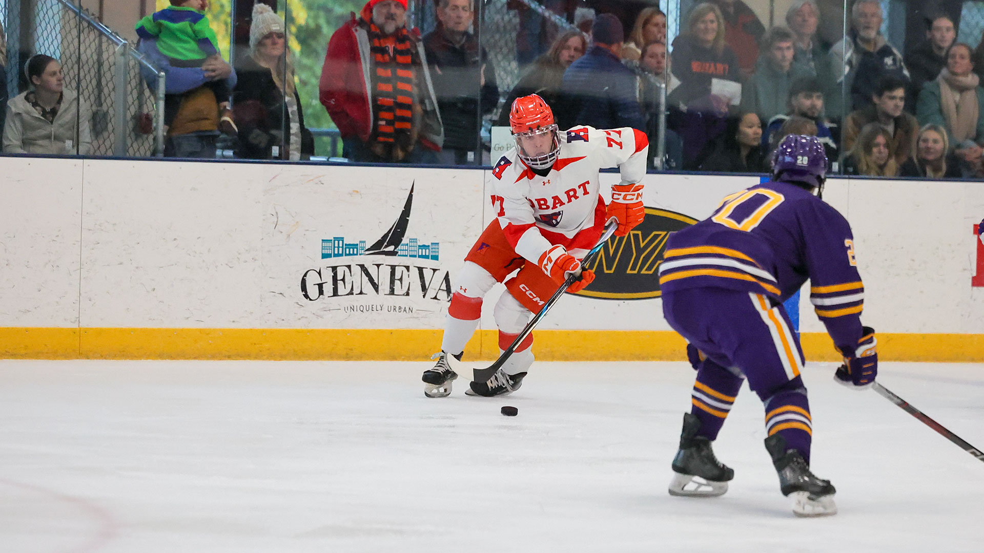 Adam Ondris Takes on Elmira Defender
