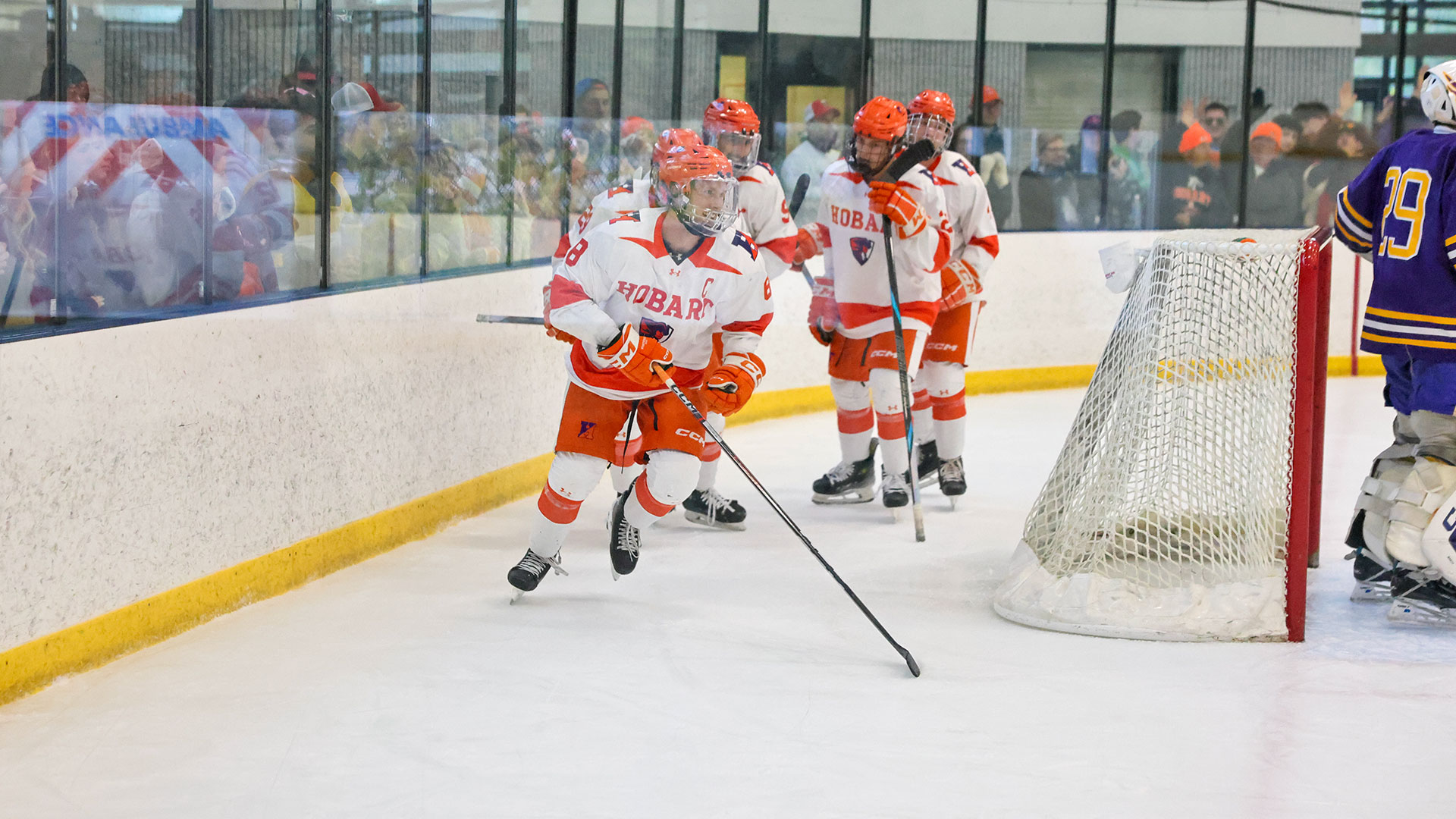 Hobart Hockey Celebrates a Goal