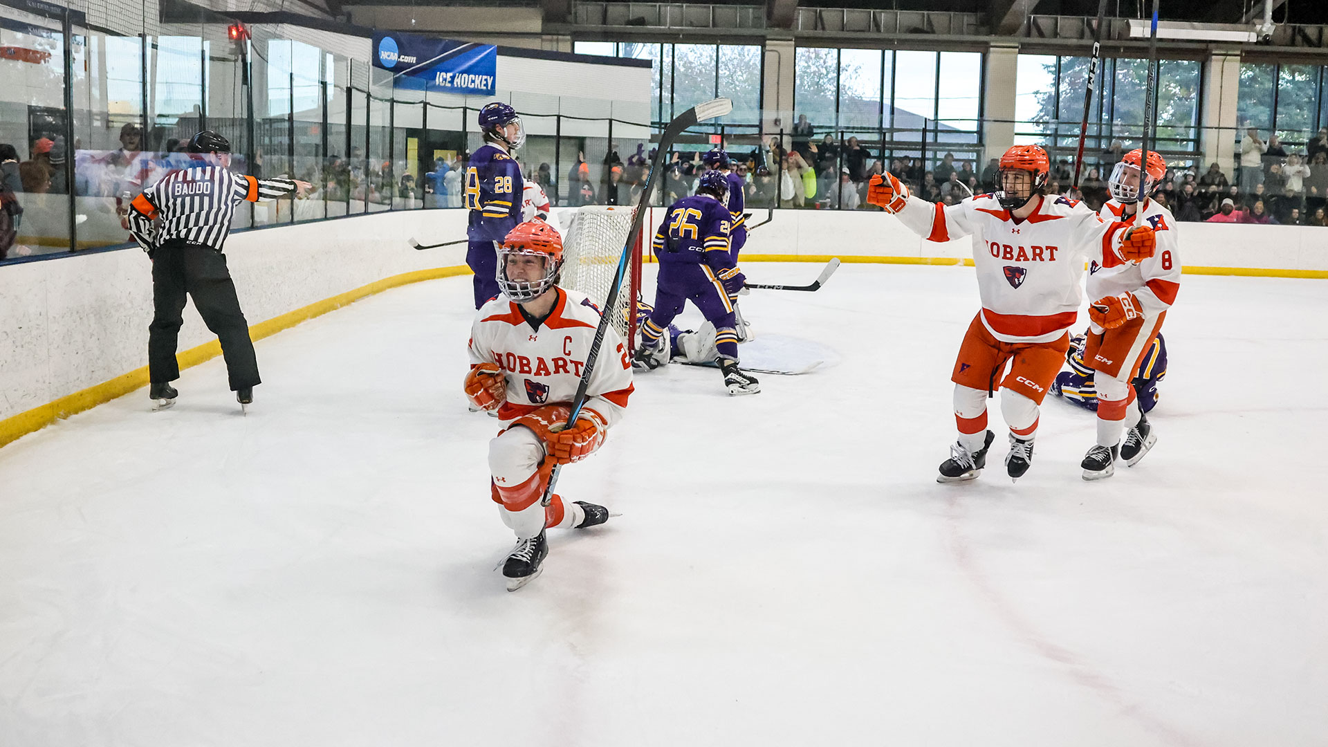 Hobart Hockey Celebrates a Goal