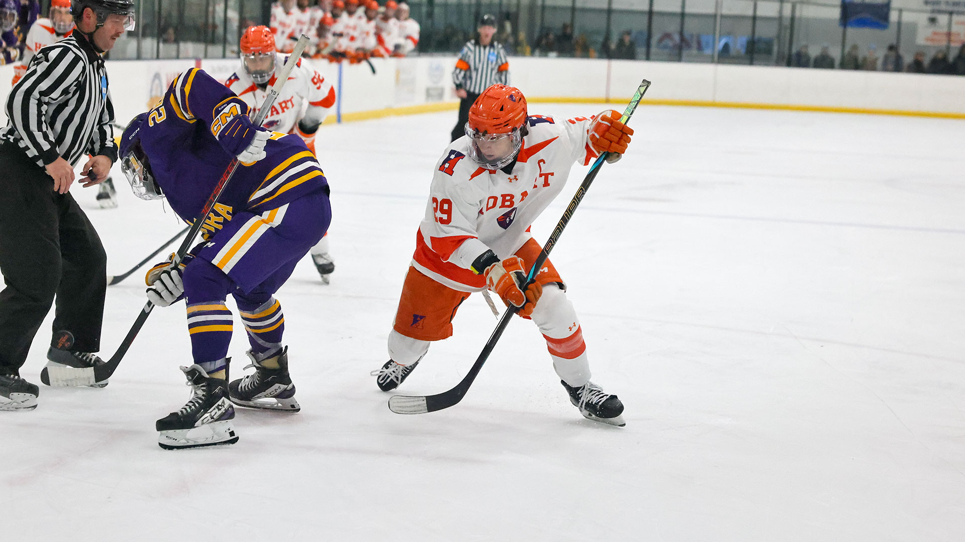 Kahlil Fontana Looks to Win the Puck