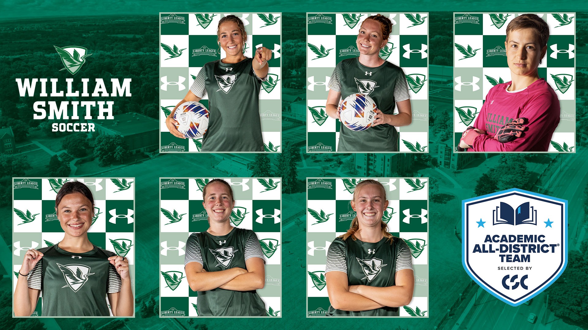 William Smith Soccer Academic All-District Selections