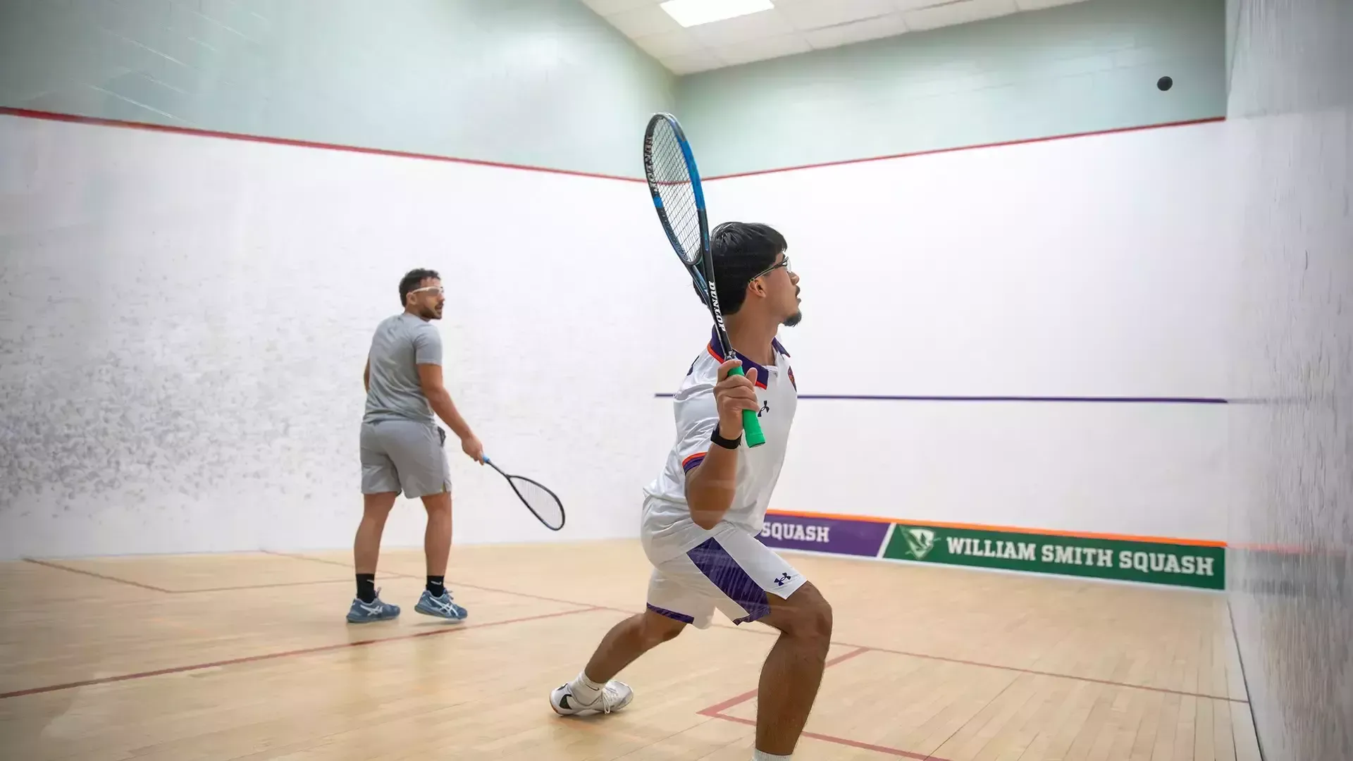 Jayden Saldana swinging for the ball