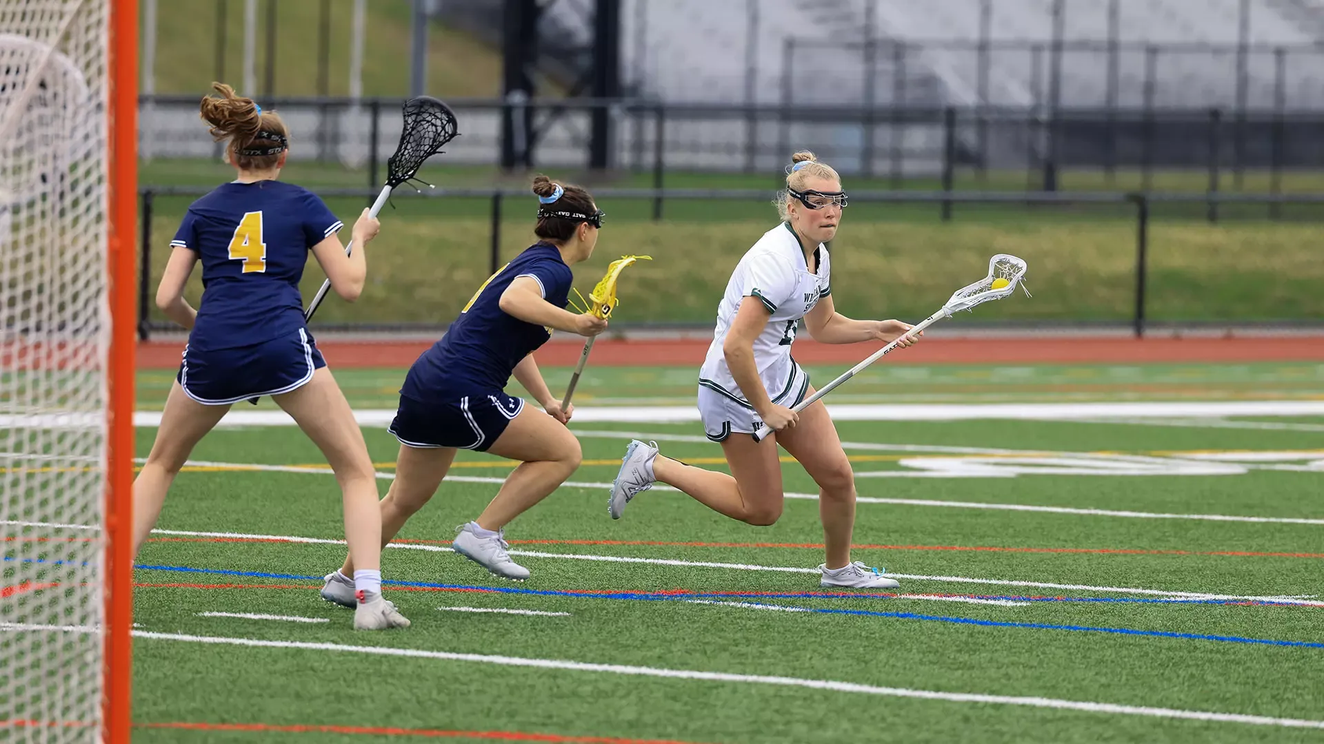 Kira Fulton rolls to the front of the cage against Rochester