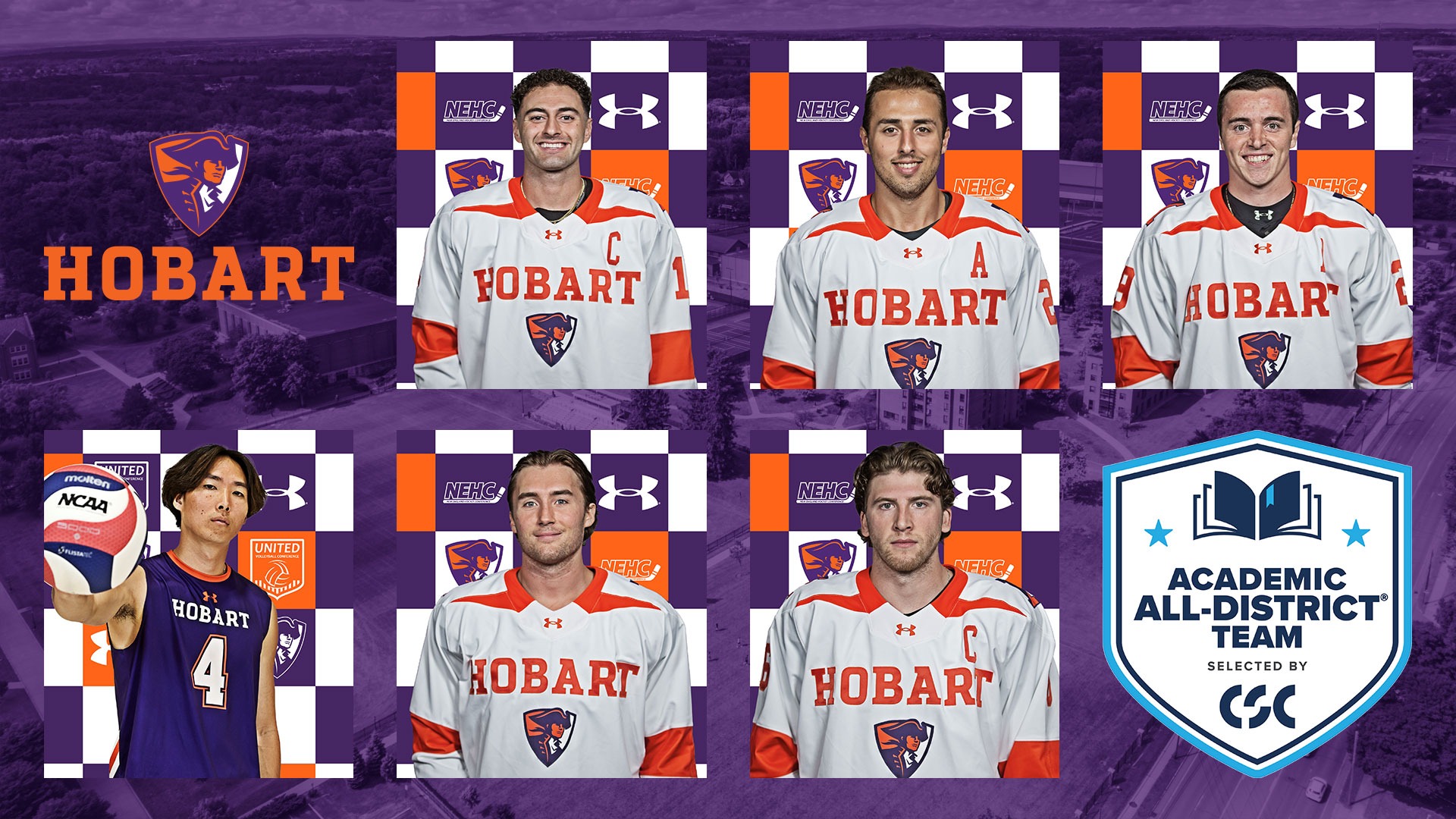 Hobart CSC Academic All-District