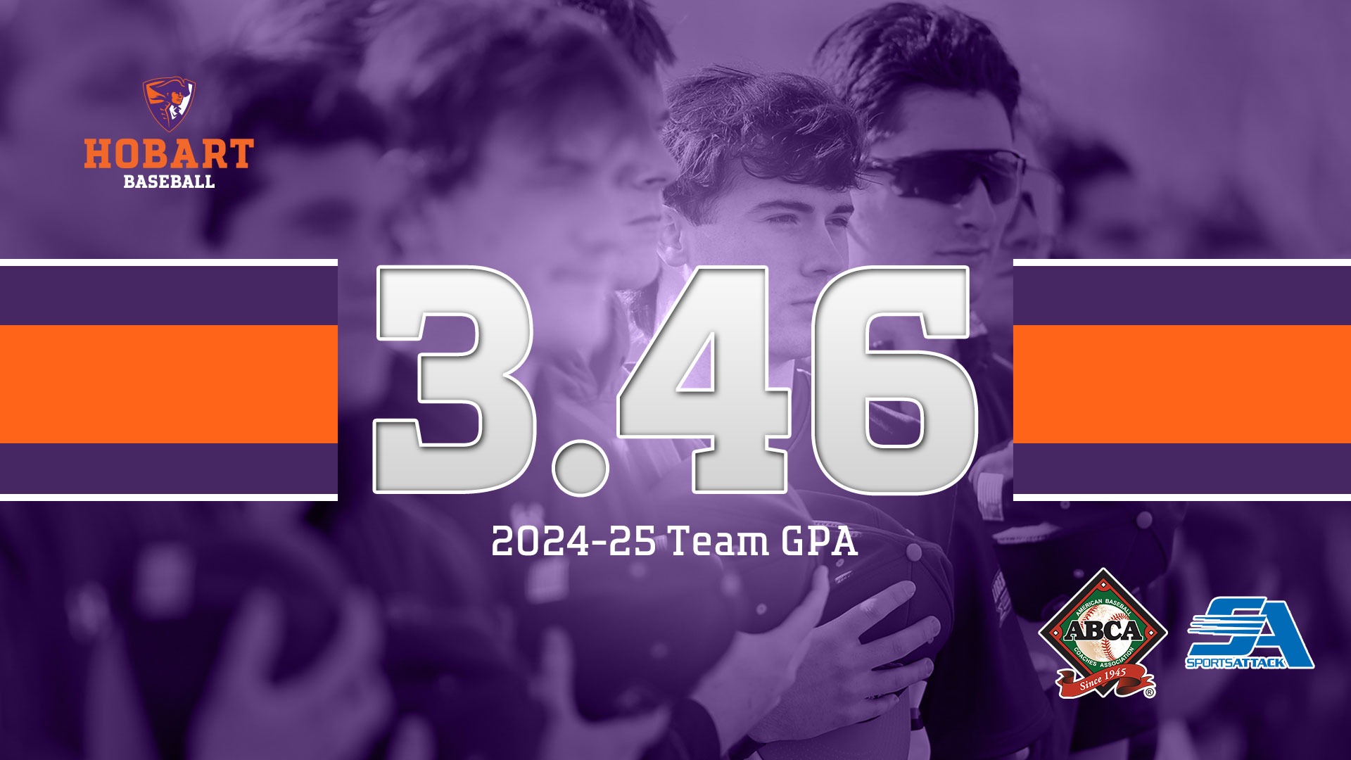 Hobart Baseball Team GPA