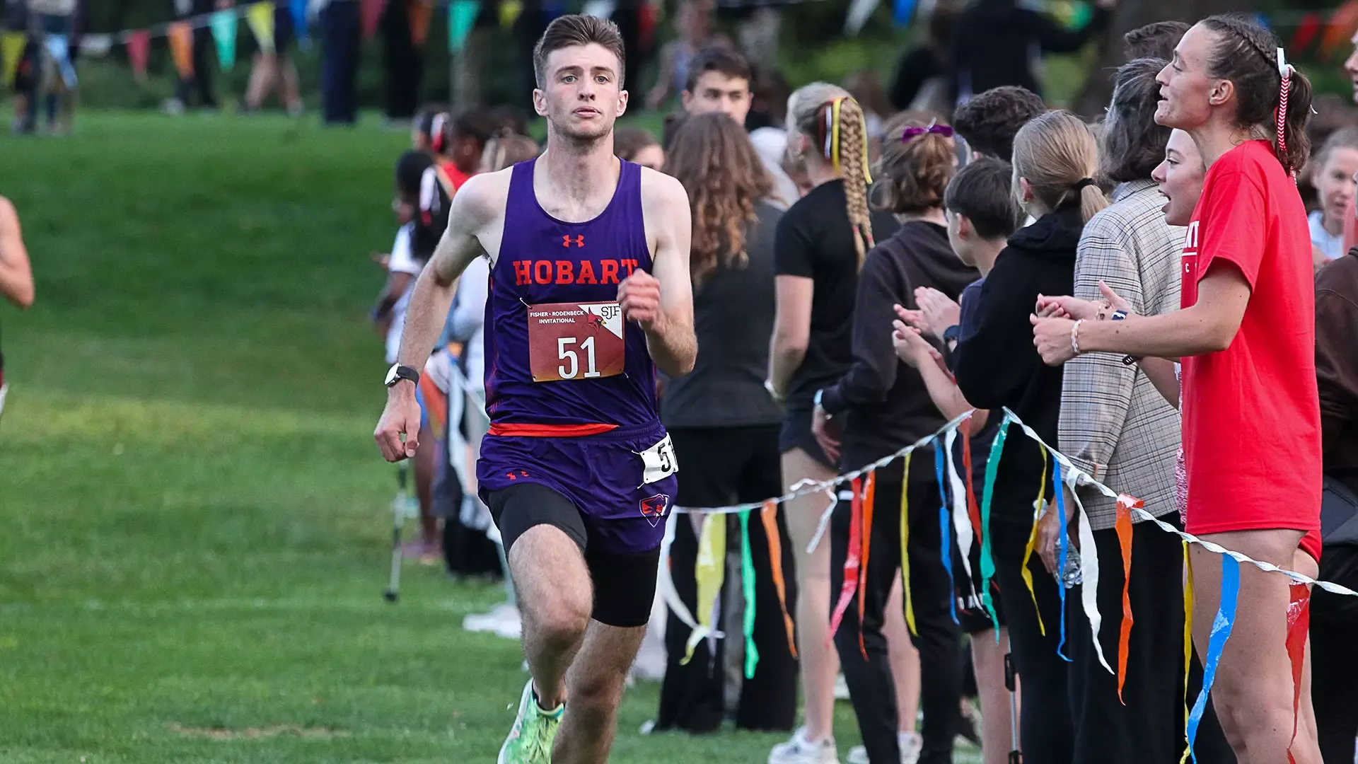 William Green sprints to the finish in the 2025 Rodenbeck Invitational.