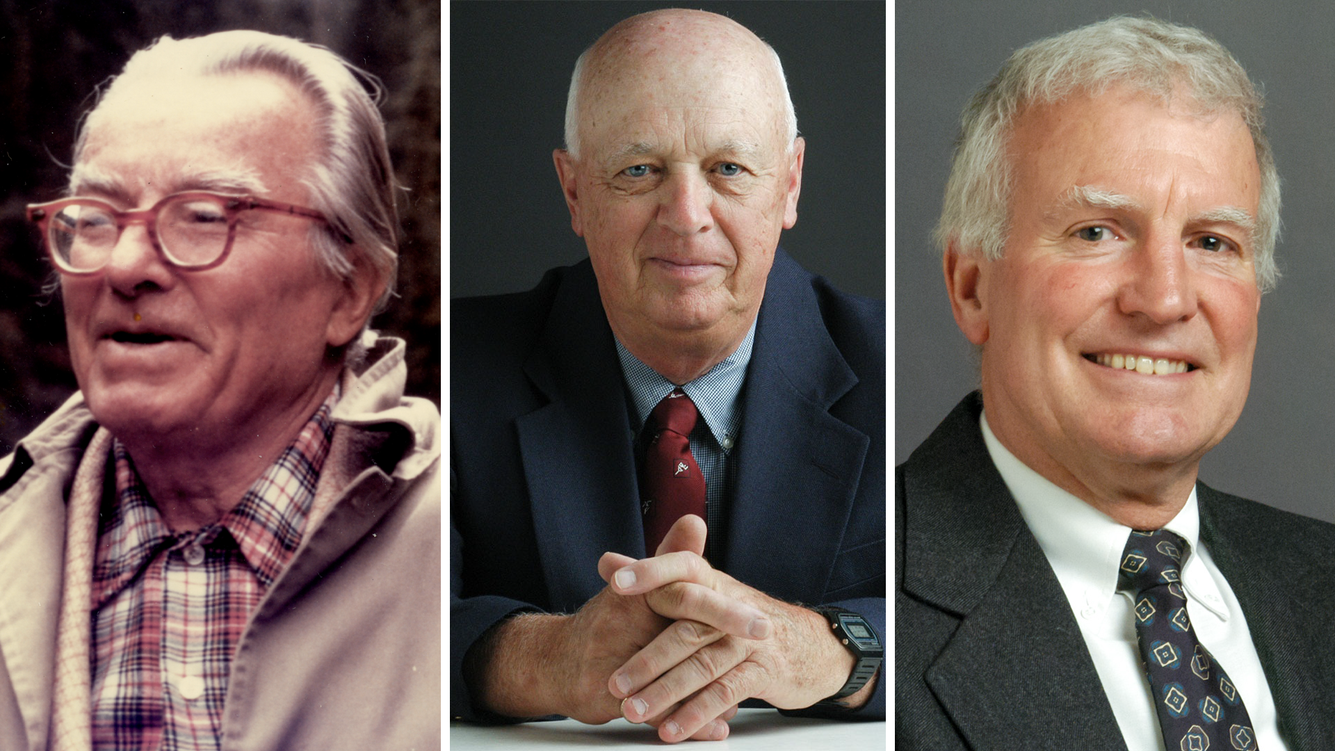 Head coaches Helmut Wagner, Jack Warner and Ron Fleury