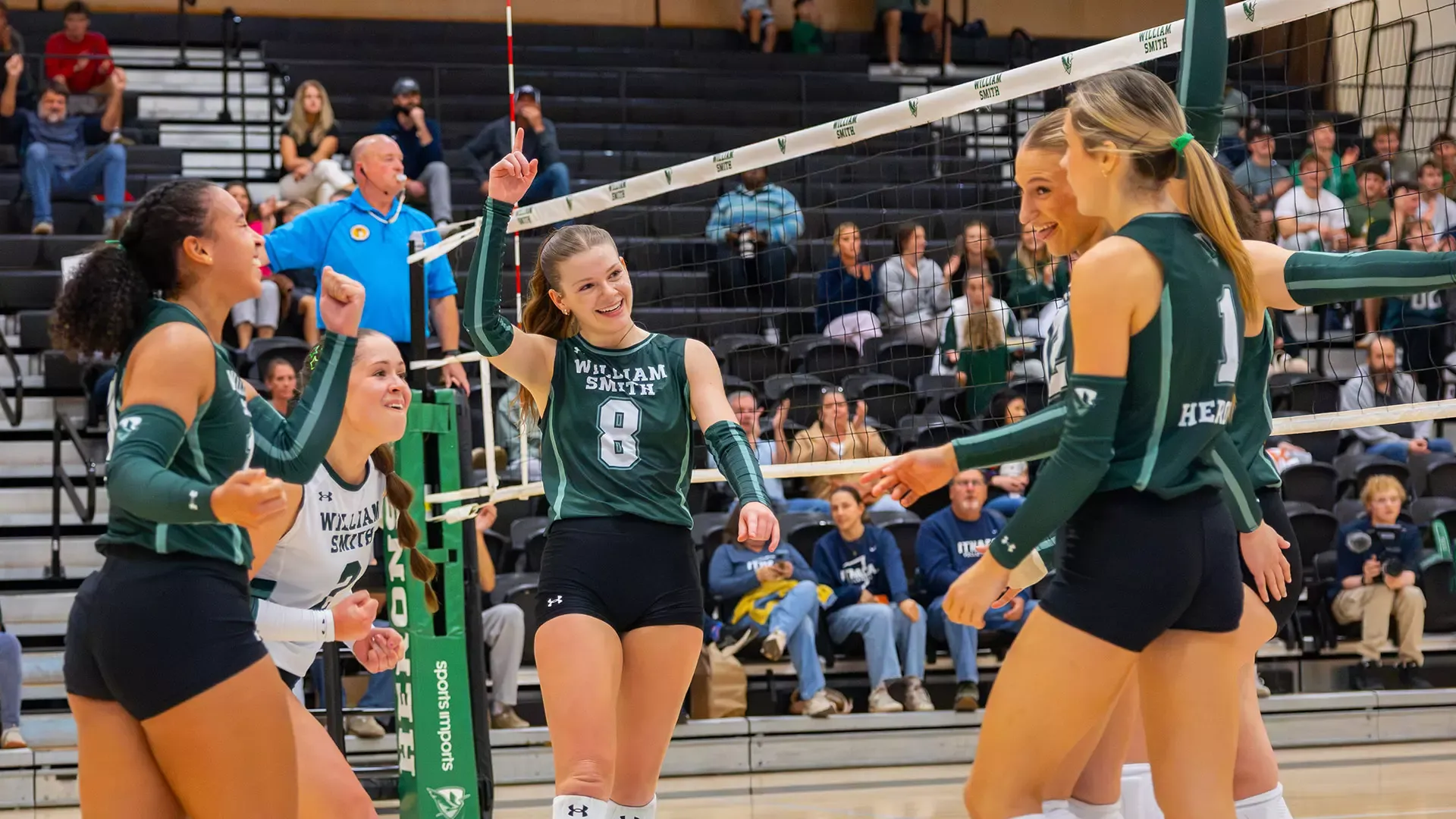 William Smith Volleyball Celebration 