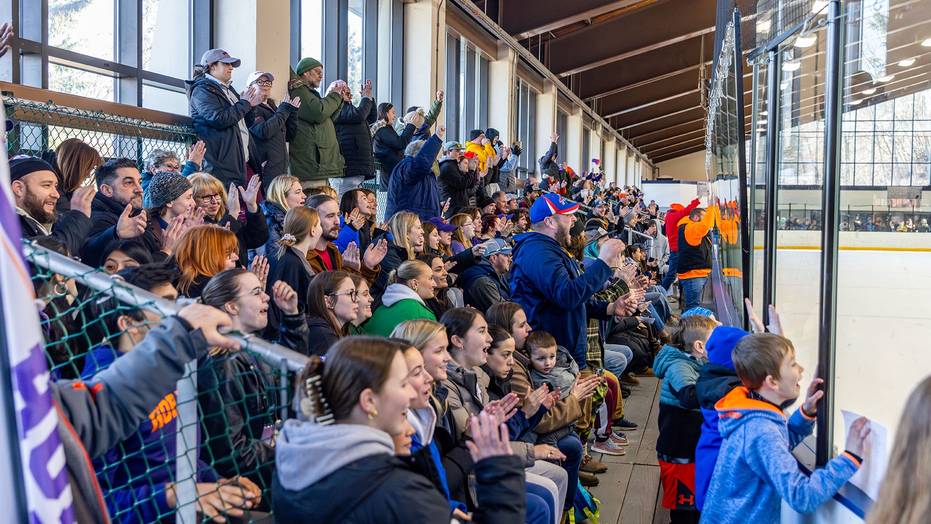 Fans at The Coolker