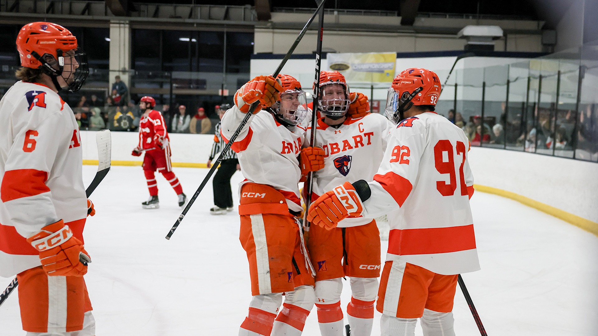 Hobart Hockey Goal Celebration