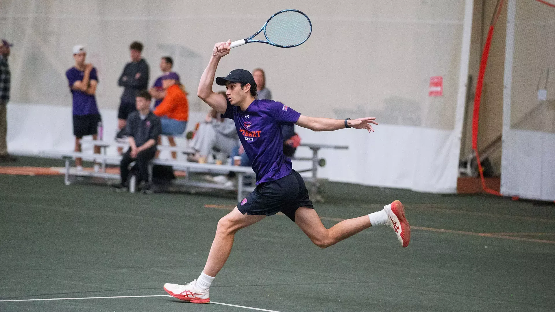 Tejus Ranadive mid stride after the return 