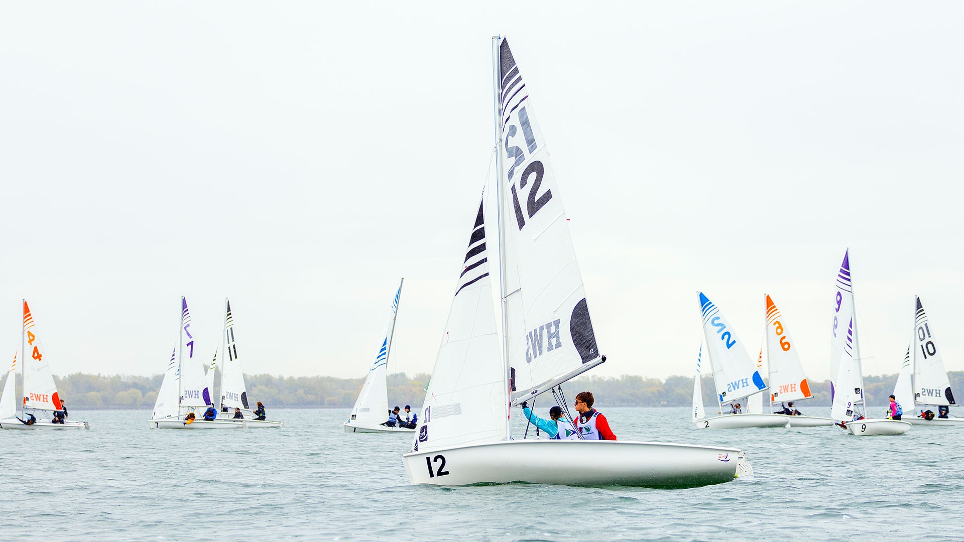 HWS Sailing competes on Seneca Lake