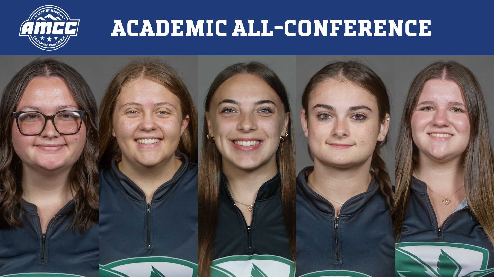 Caitlyn Anschutz, Colleen Jump, Sarah Shoobe, Tiana Wolkiewicz, Natalie Yale