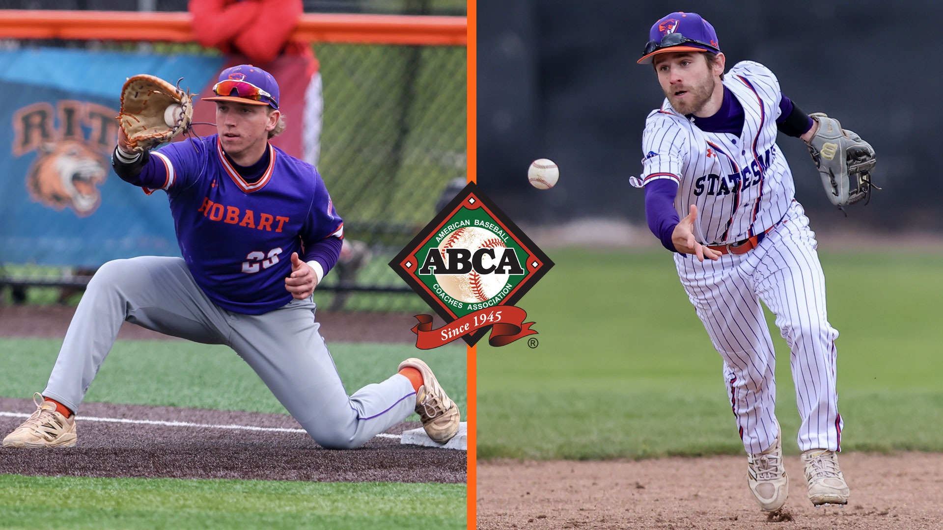 Sean Garvin & Christian Petry were named to the ABCA Regional All-Defensive Team.