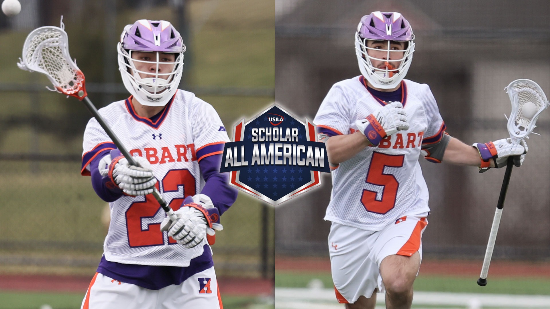 2026 Scholar All-Americans David Peterkin and Julian Race