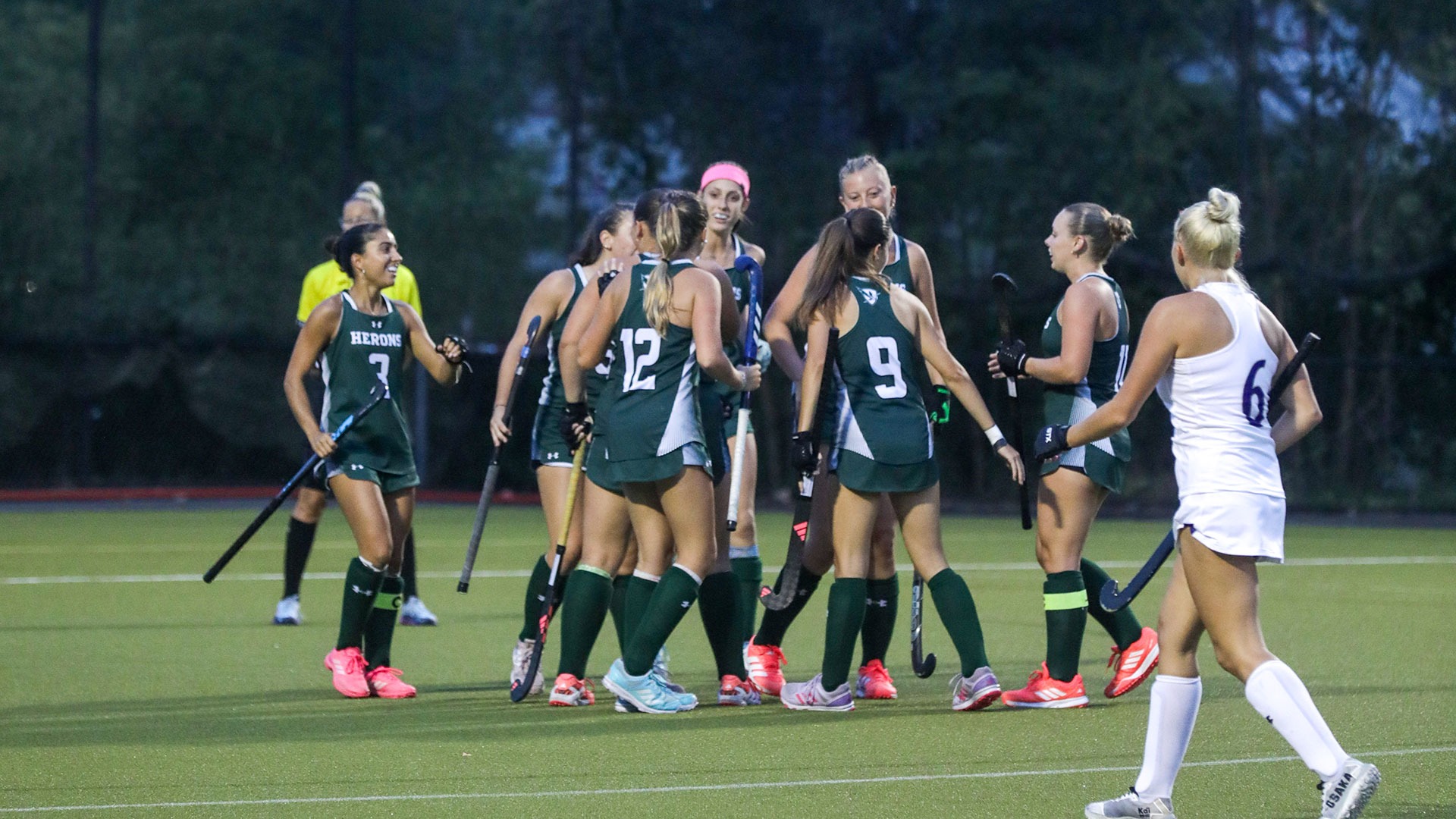 WSFH celebrates goal against Nazareth