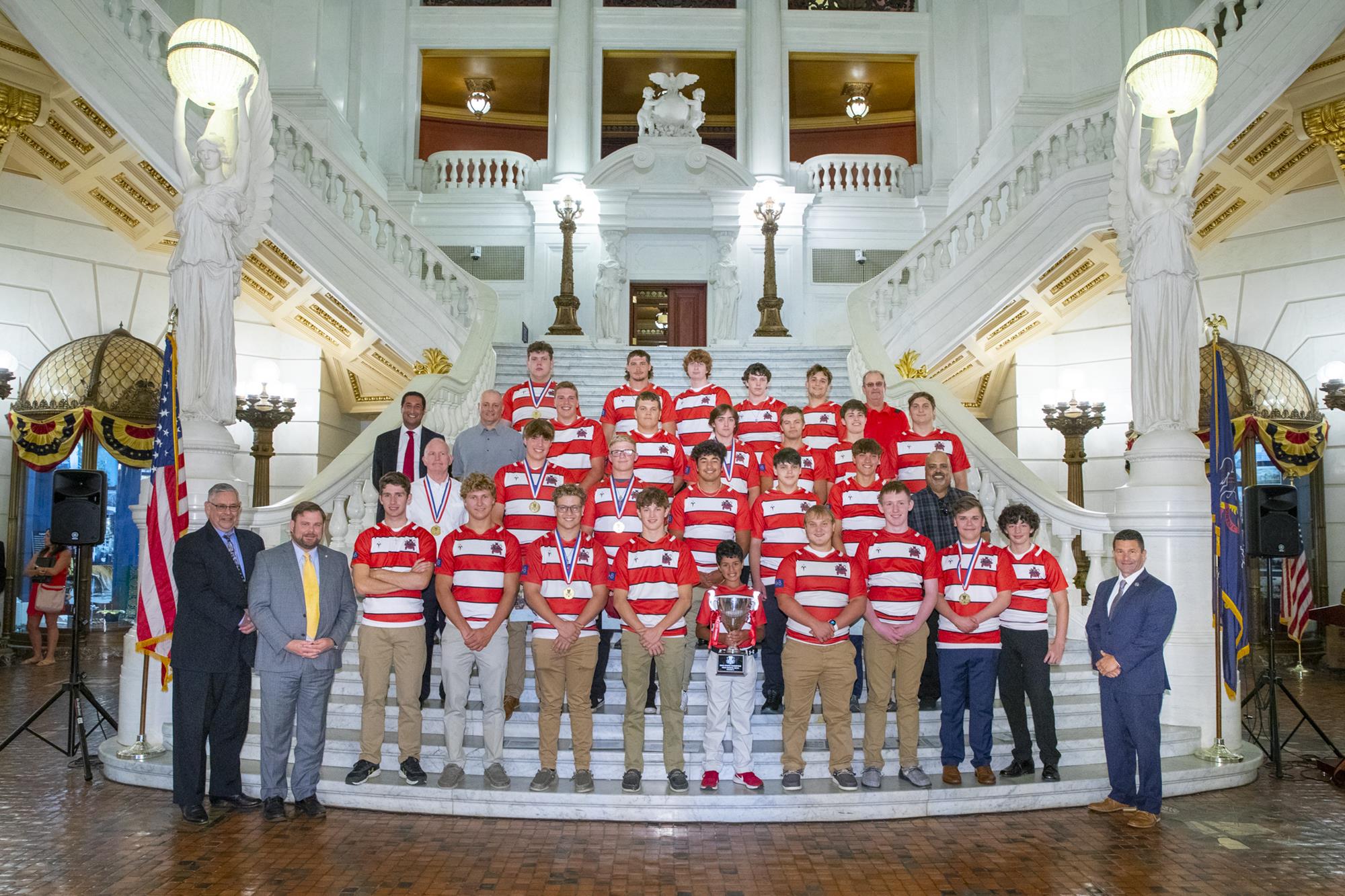 Struzzi, Dush, and Pittman Host Indiana Warriors